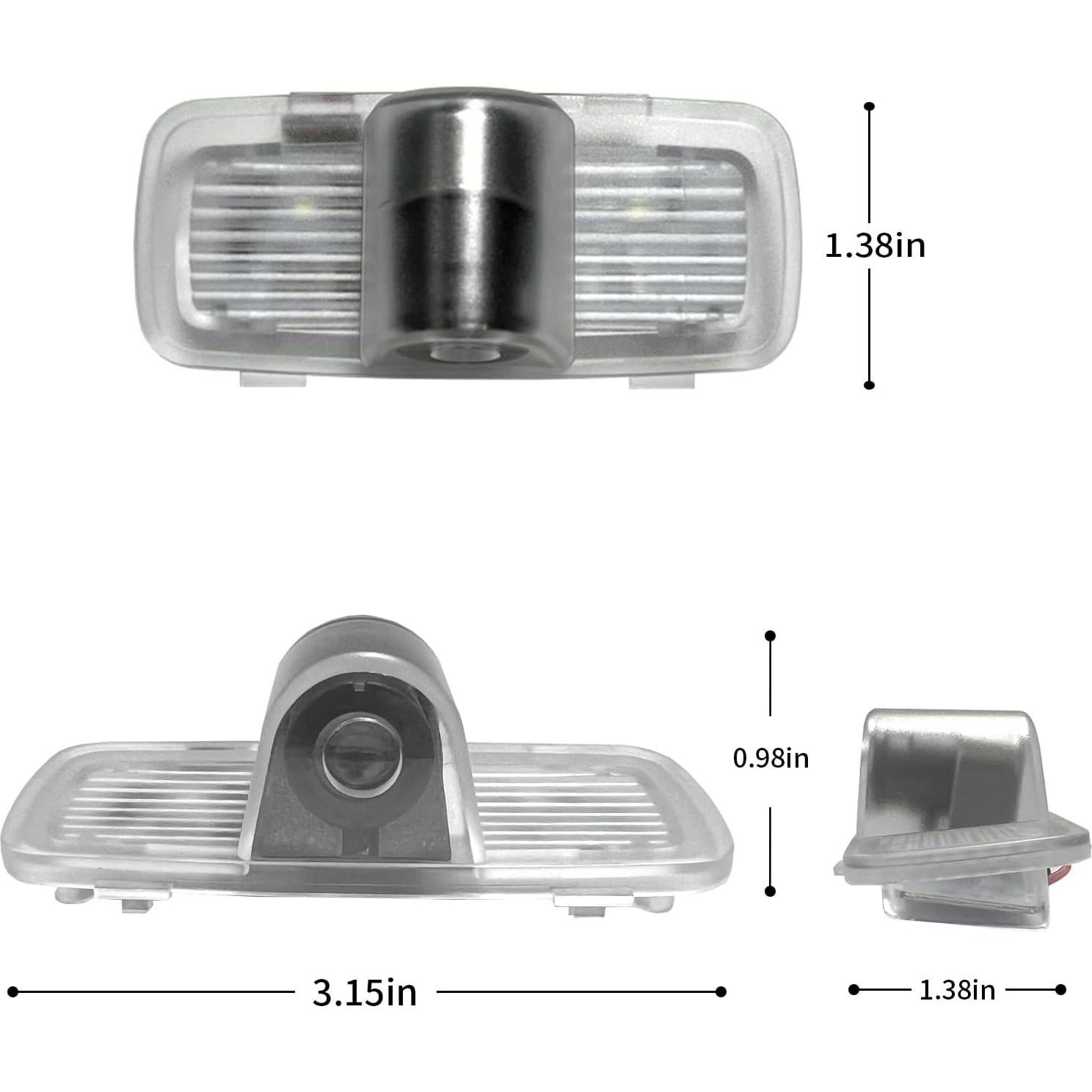 Luces de Puerta LED RLRHOO para Accord 2003-2012 - 2 Piezas