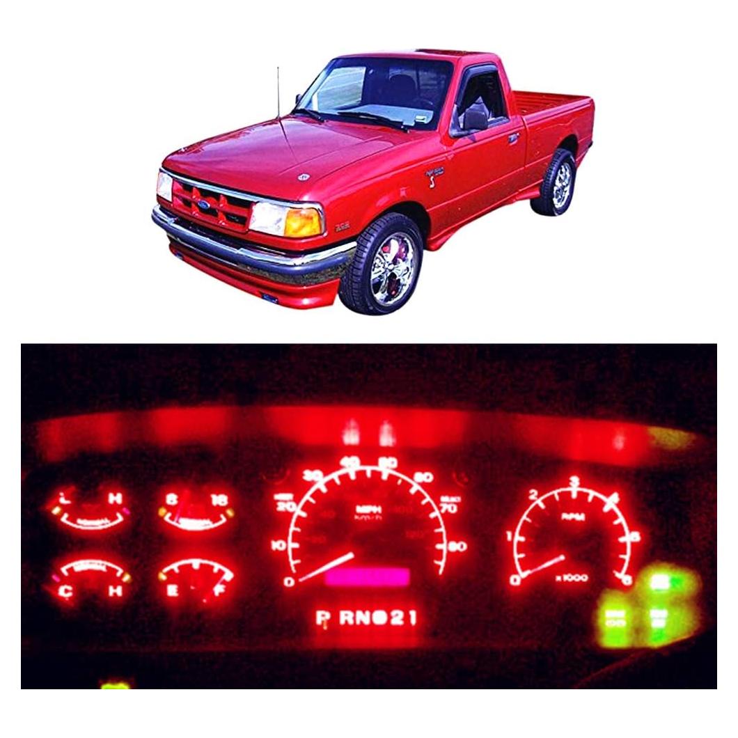 Kits de Bombillas LED WLJH para Tablero Ford Ranger 1989-1994
