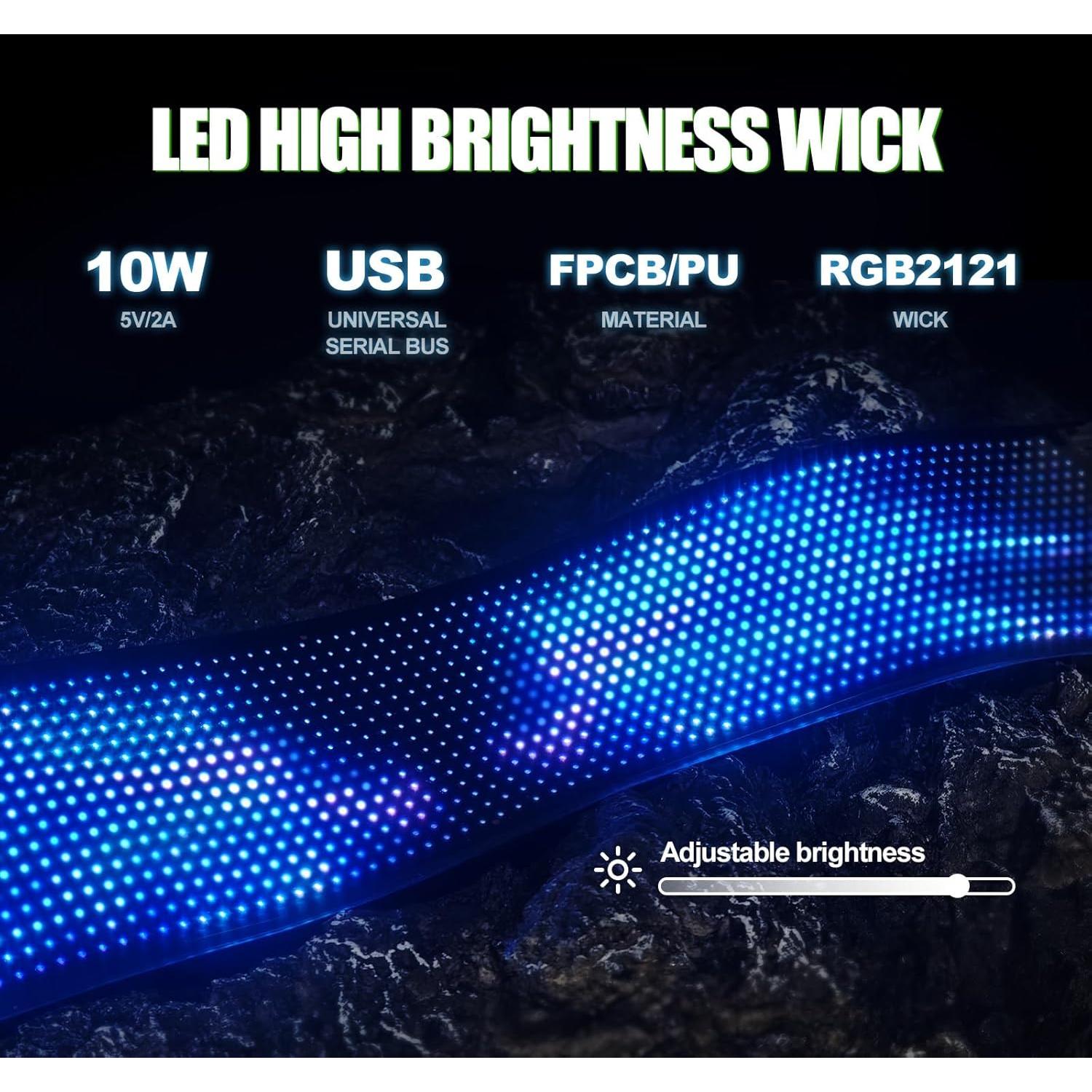 Cartel de Luz LED Ojos de Diablo MUMPPRCE para Carrito de Golf