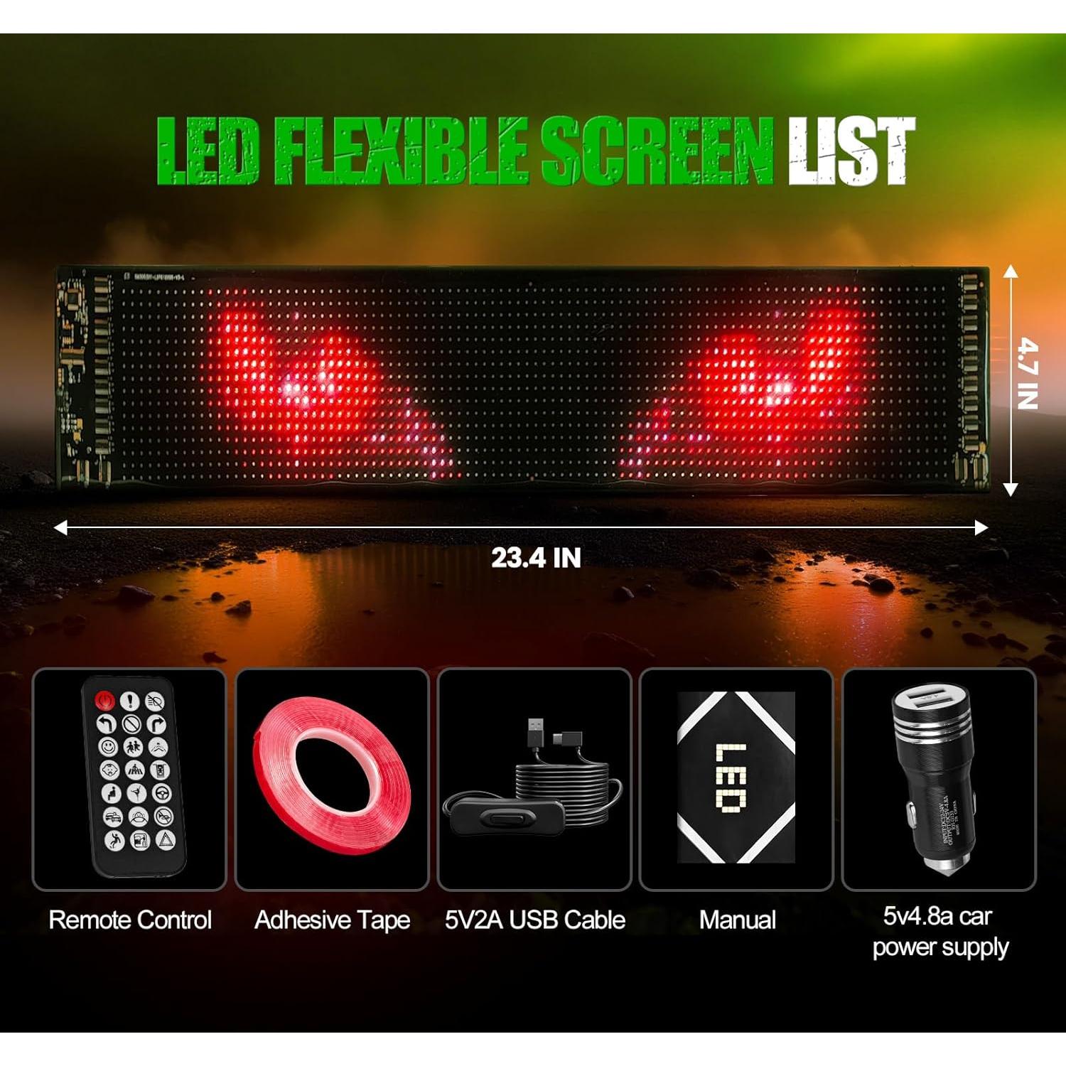 Cartel de Luz LED Ojos de Diablo MUMPPRCE para Carrito de Golf