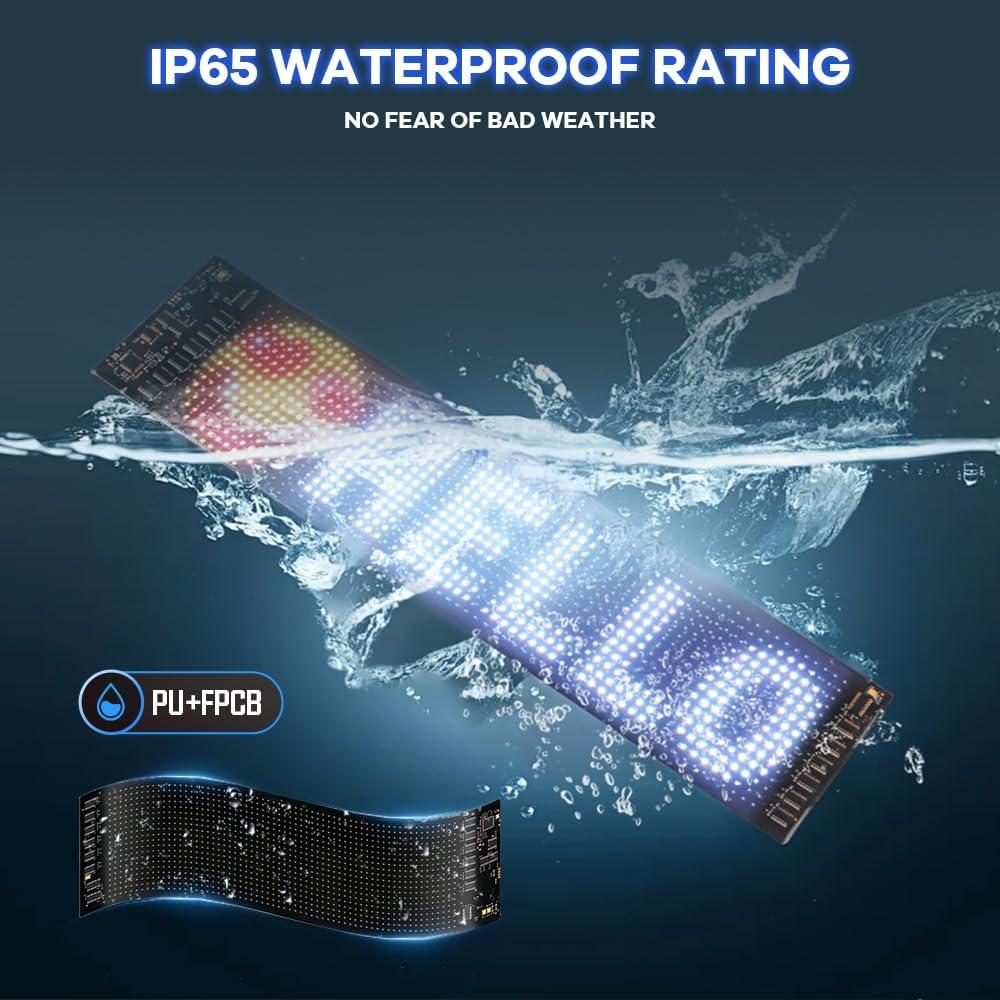 Luz LED Ojos del Diablo UPXSXT 9.19x37.43 cm Control APP