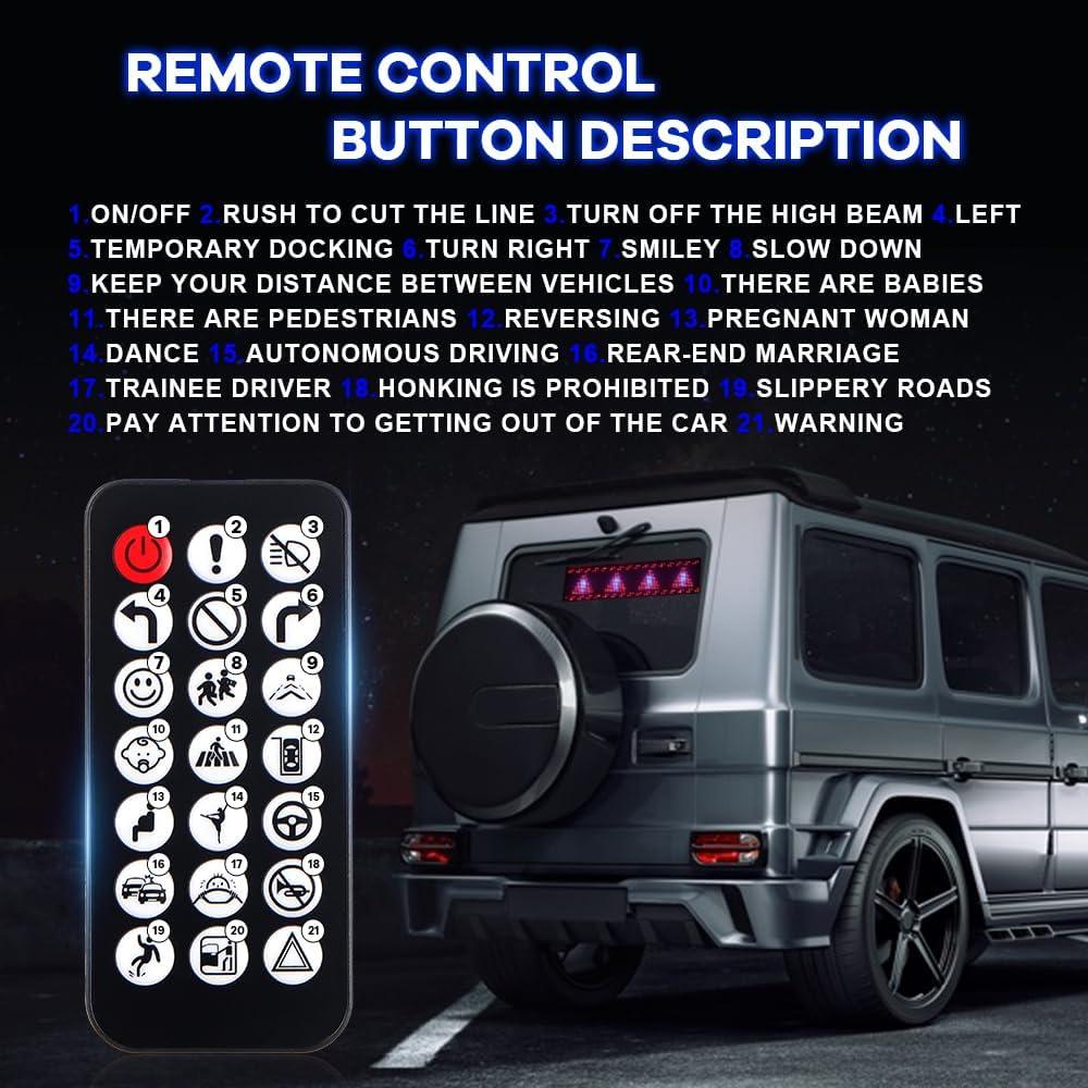 Luz LED Ojos del Diablo UPXSXT 9.19x37.43 cm Control APP