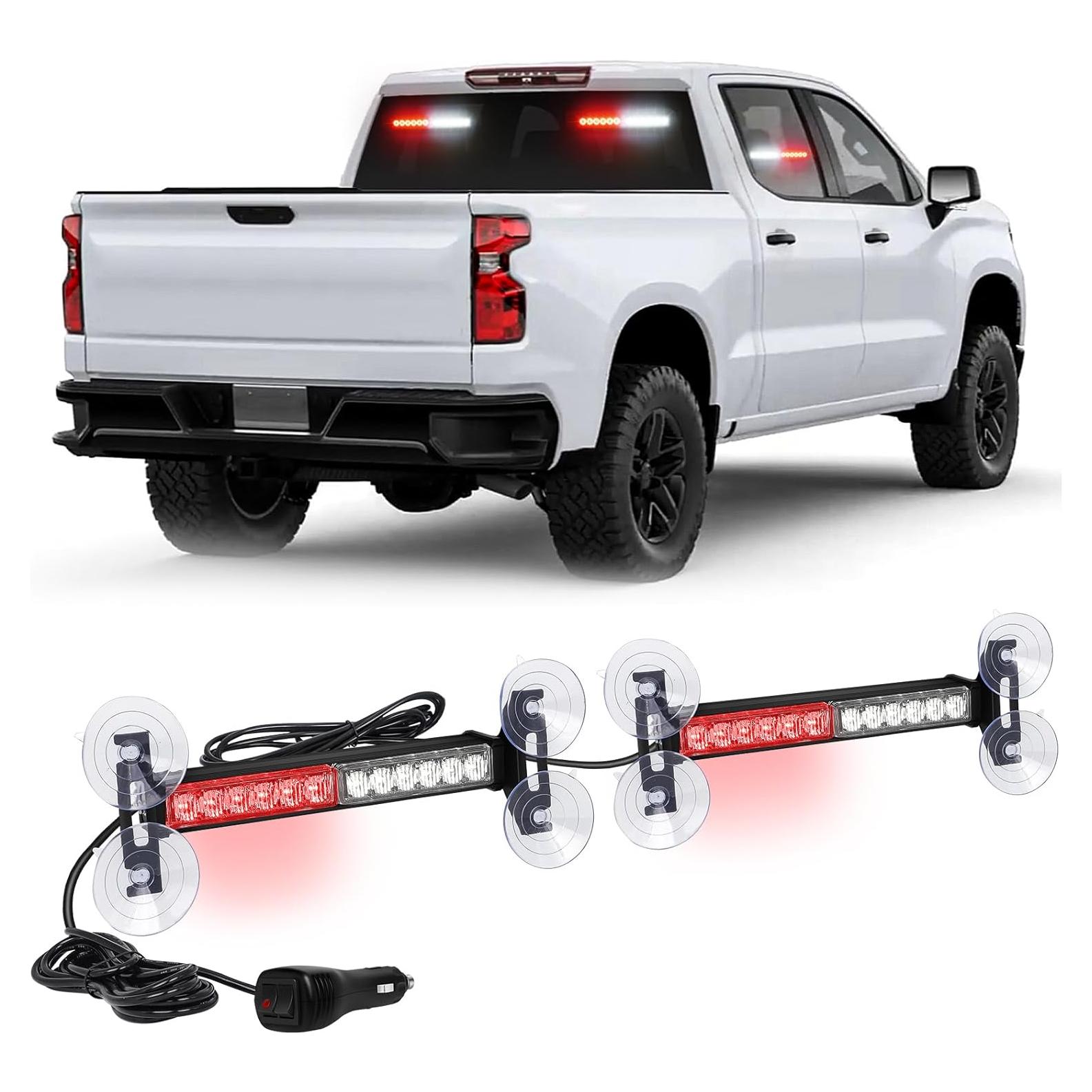 Luces de Emergencia Estroboscópicas XRIDONSEN 24 LED 27.2 cm