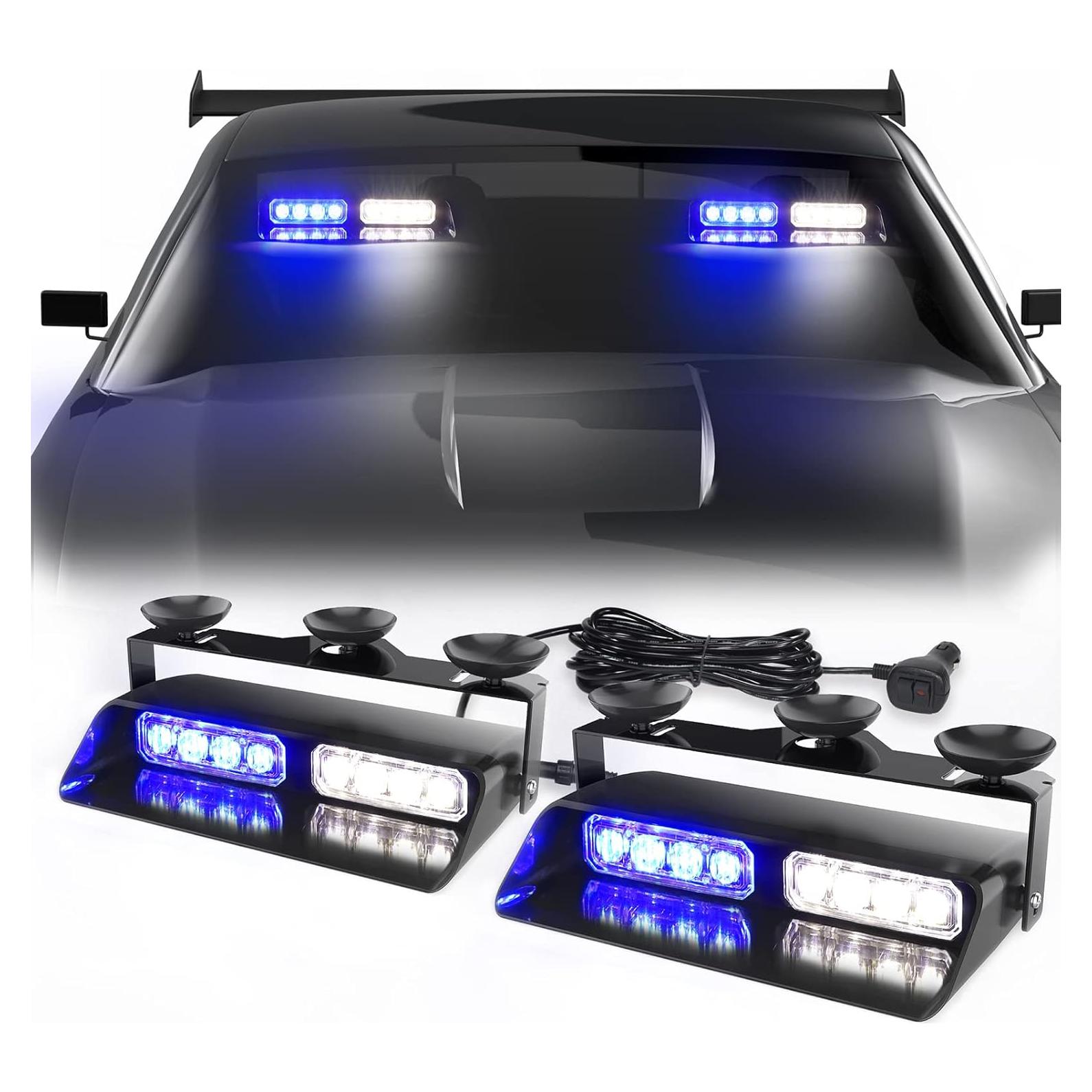 Luces Estroboscópicas WINECO WX52026D-2, 16 LED, 24W