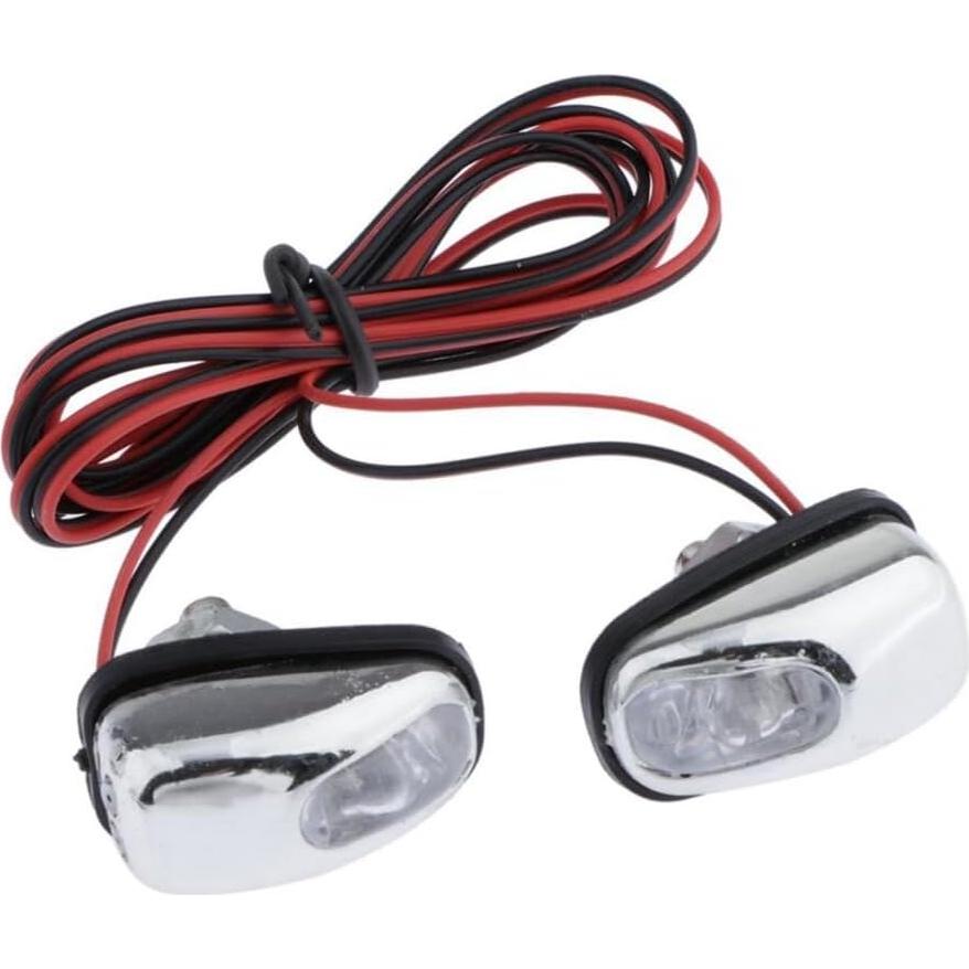 Luz LED para Limpiaparabrisas de Coche Saitedudu Azul 12V