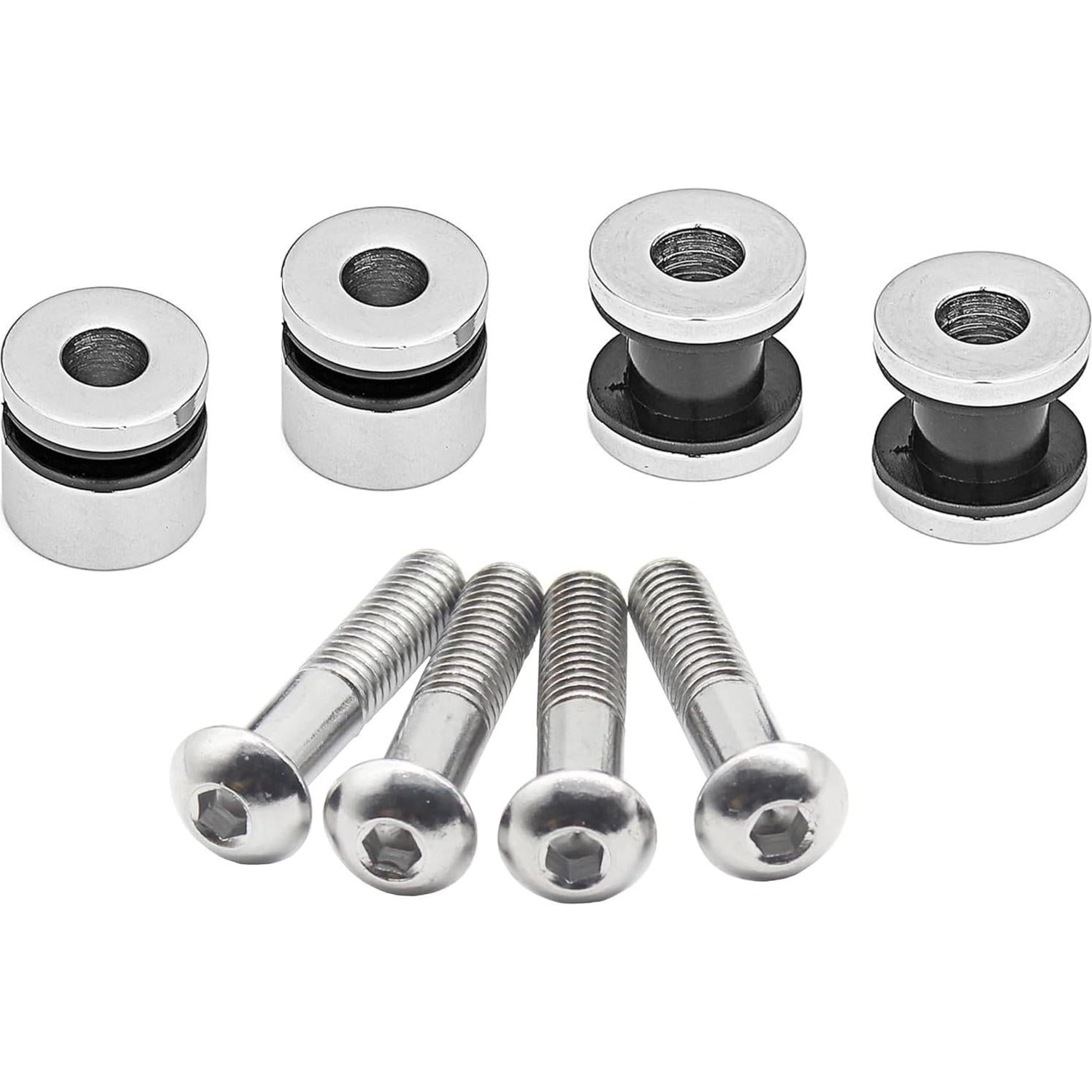 Kit de Hardware de Acoplamiento KASIMT para Sissy Bar Harley 2003-2017