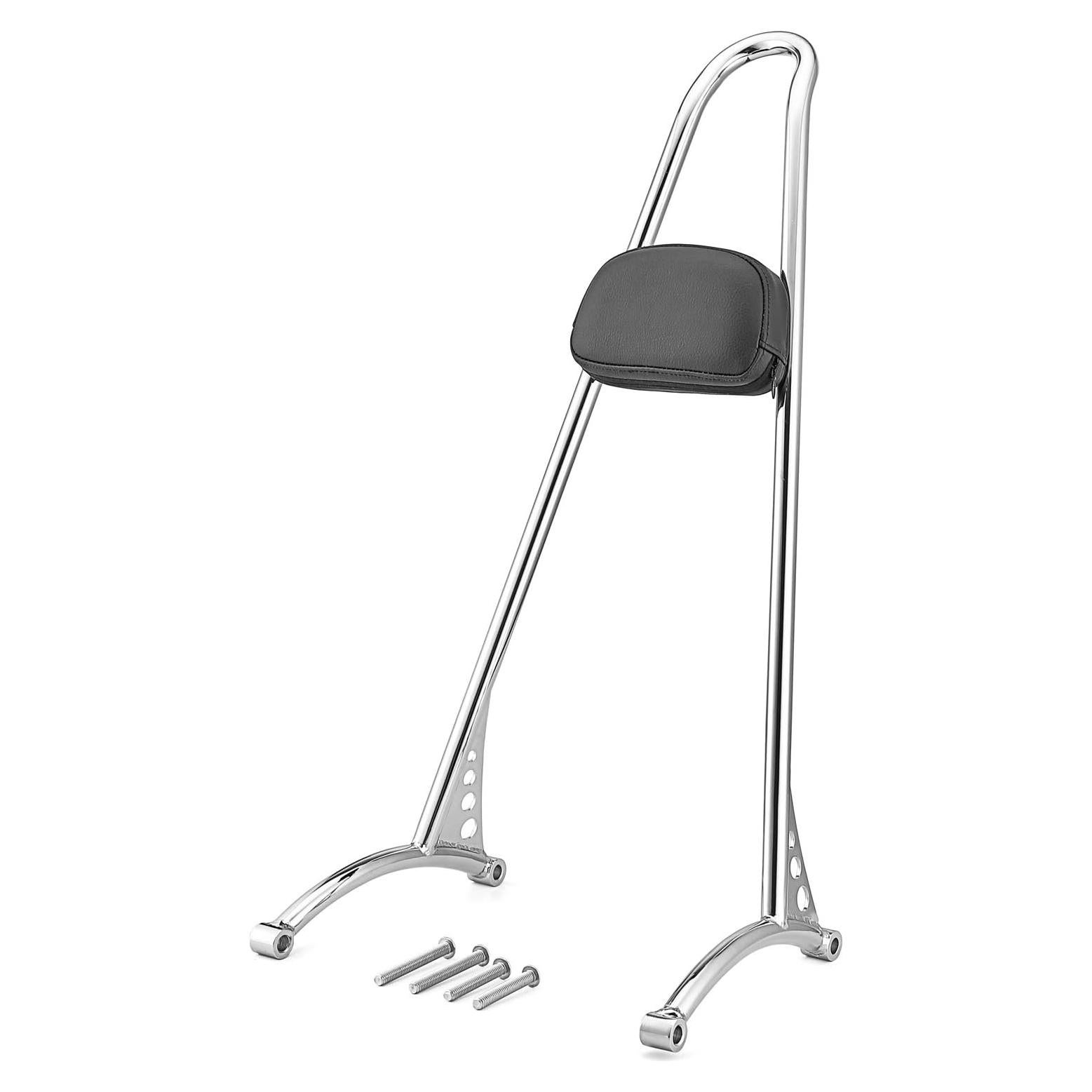 Barra de Sissy para Pasajeros Wsays 23" Cromo Harley 2004-2022