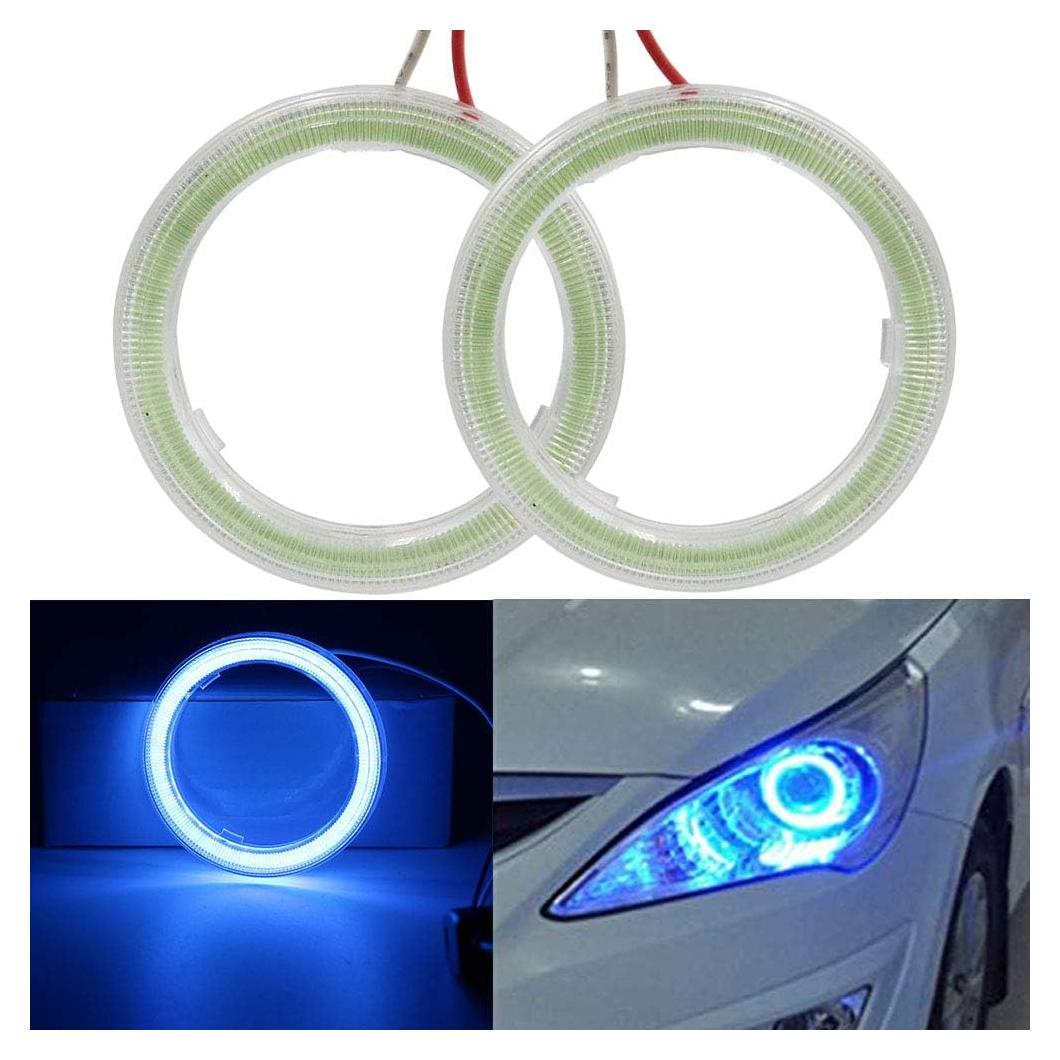 Ojos de Ángel LED COB 120MM YSY Azul Hielo 93SMD 12LM