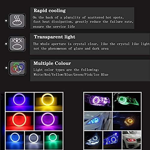 Ojos de Ángel LED COB 120MM YSY Azul Hielo 93SMD 12LM