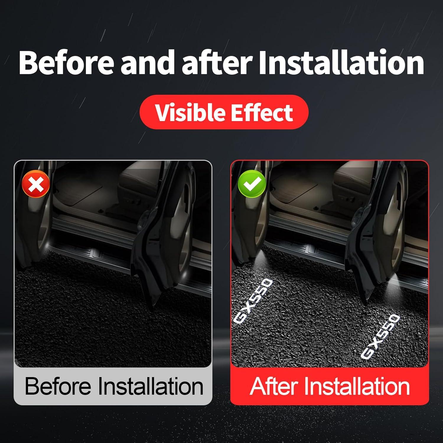 Luces de Bienvenida LED para Lexus GX550 - 4 Piezas