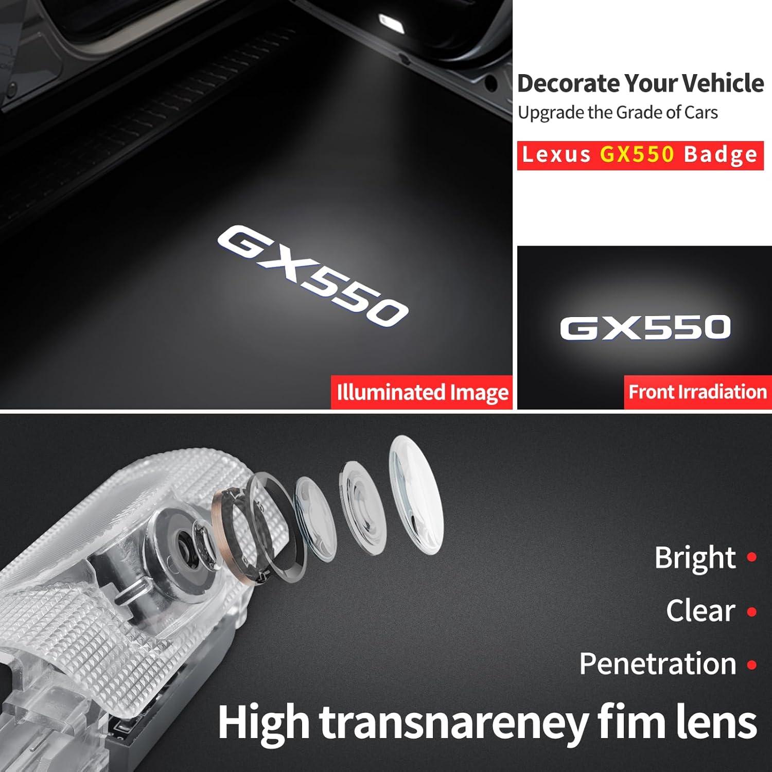 Luces de Bienvenida LED para Lexus GX550 - 4 Piezas