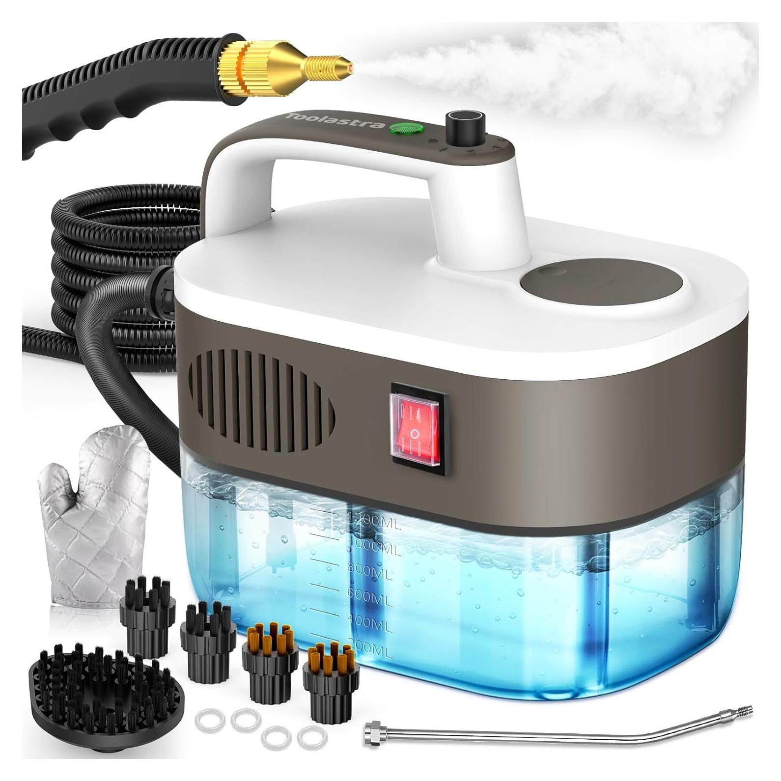 Limpiador a Vapor Toolastra MG-101, 1.2L, 10s Calentamiento