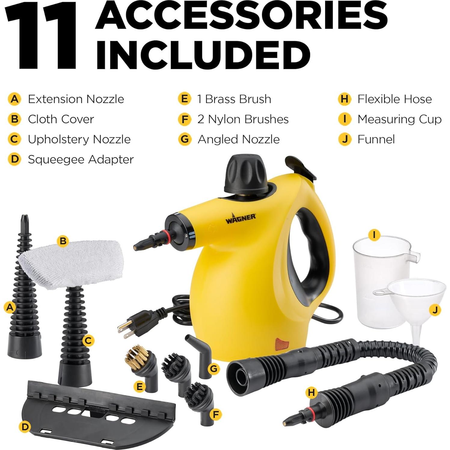 Limpiador de Vapor Wagner 505e 350ml Multiusos Sin Químicos