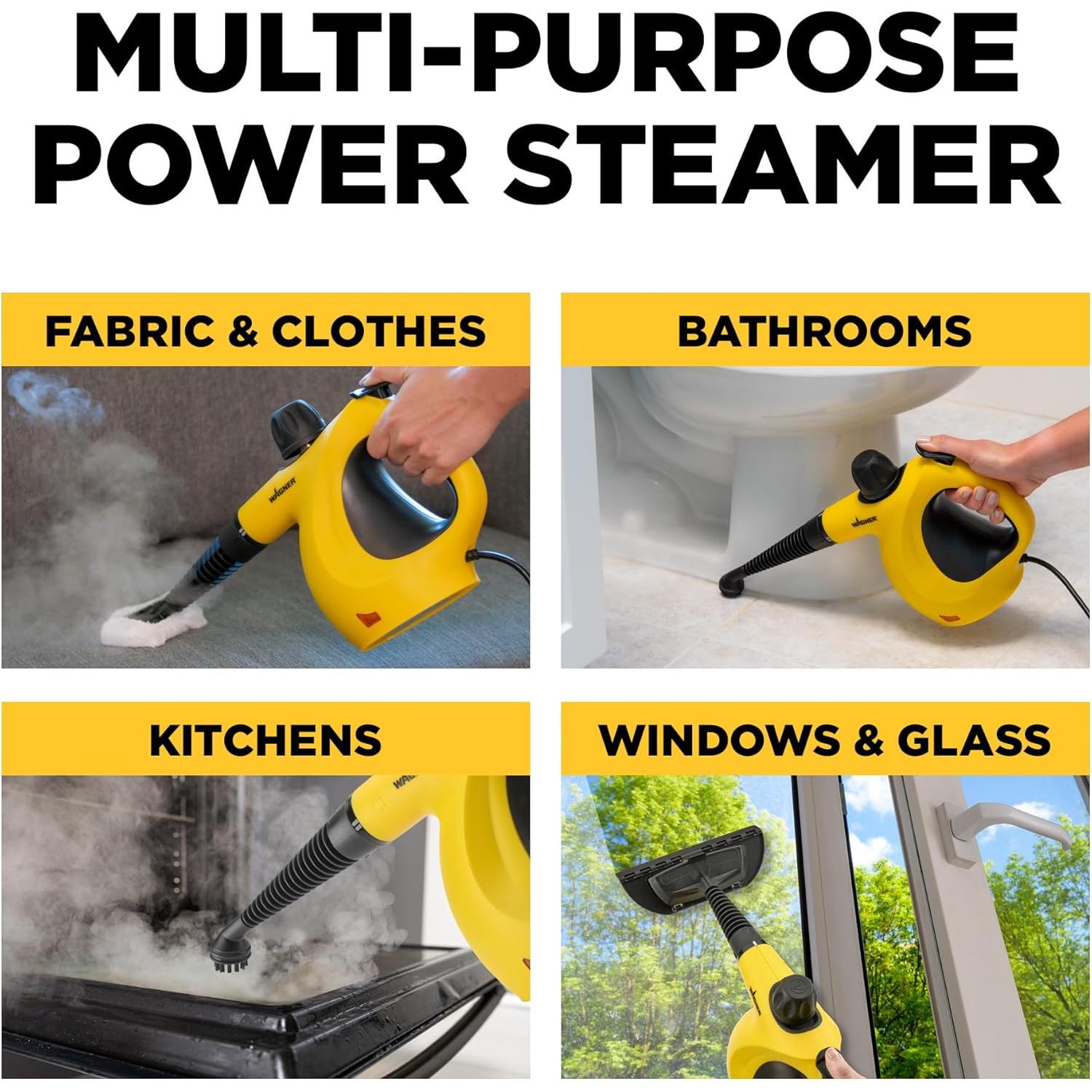 Limpiador de Vapor Wagner 505e 350ml Multiusos Sin Químicos