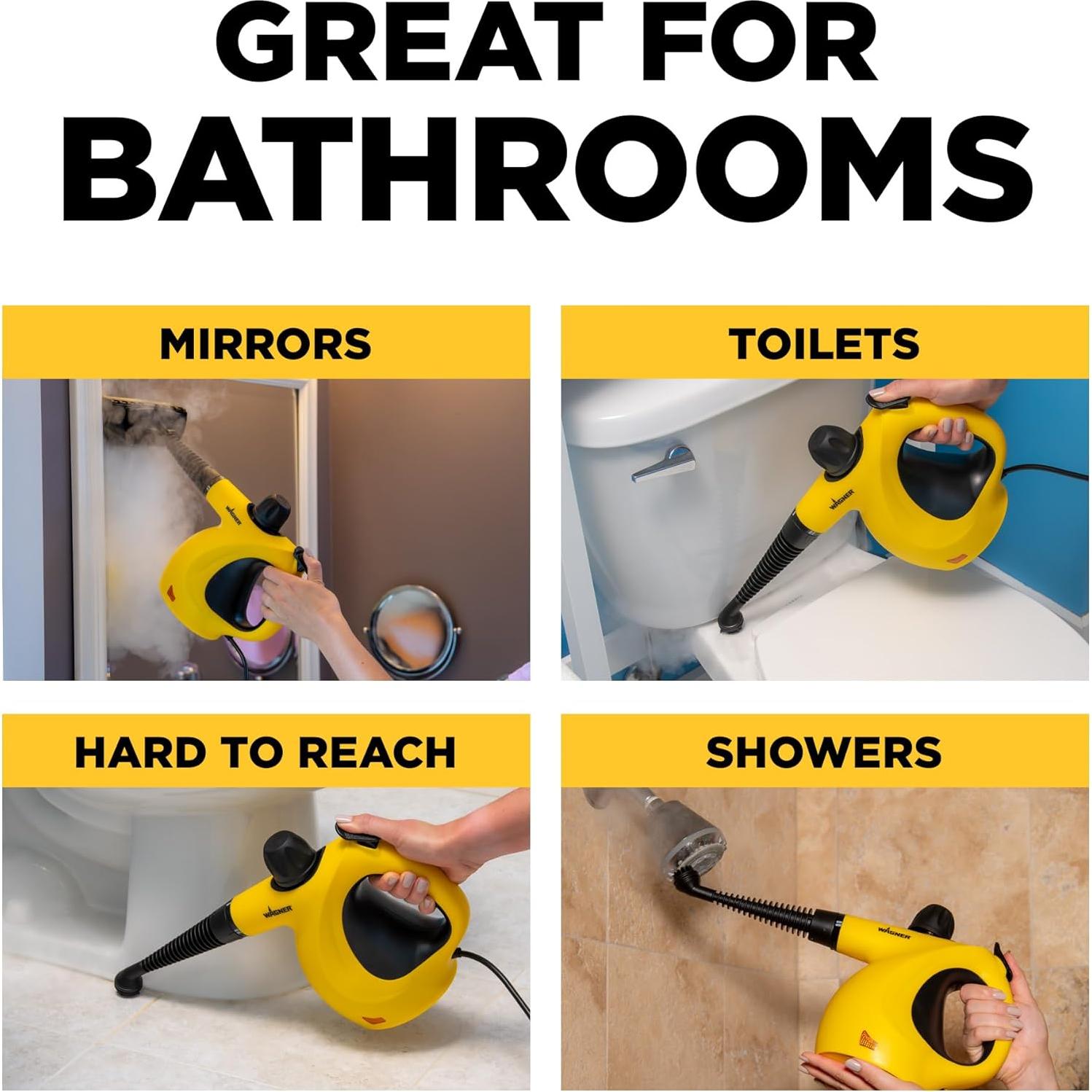 Limpiador de Vapor Wagner 505e 350ml Multiusos Sin Químicos