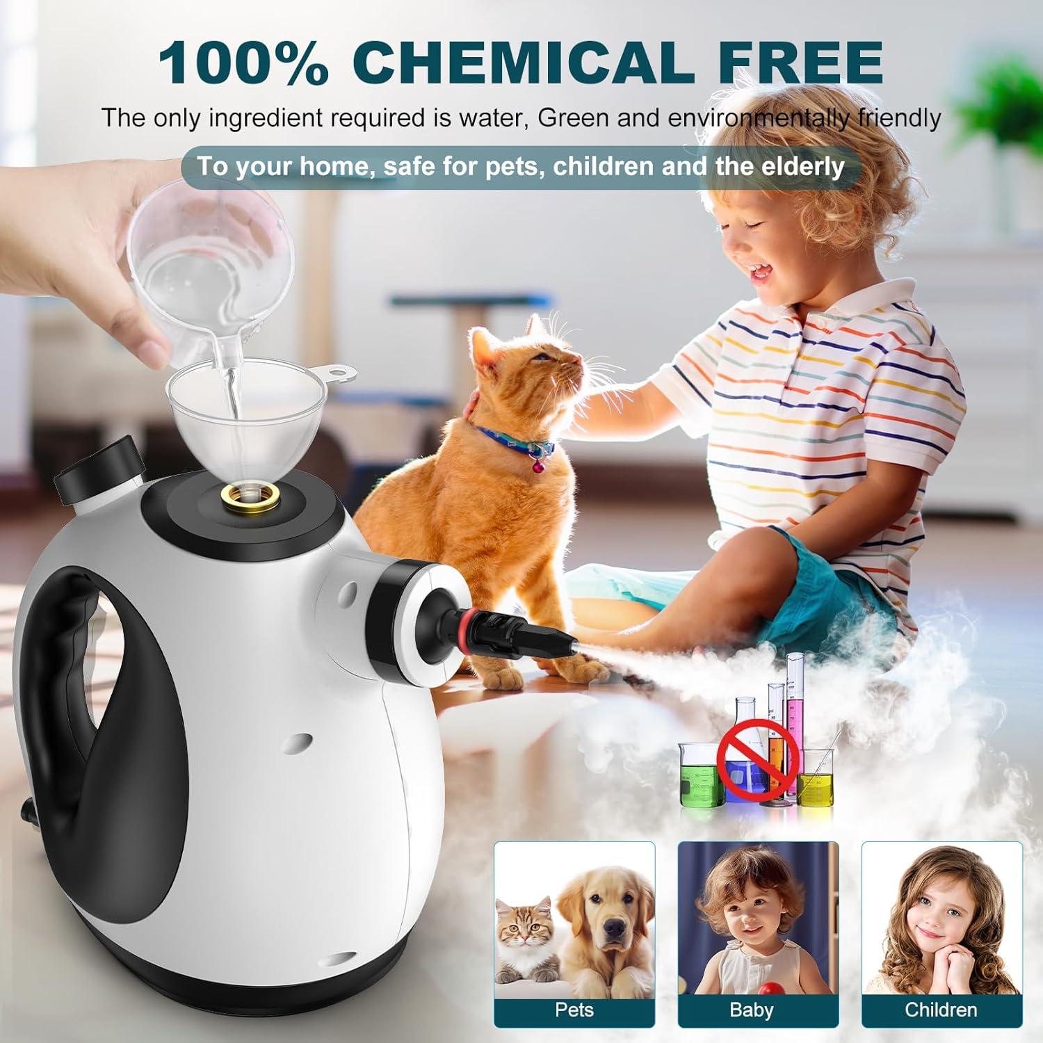 Limpiador de Vapor de Mano Astarama 350ml Potente 1050W