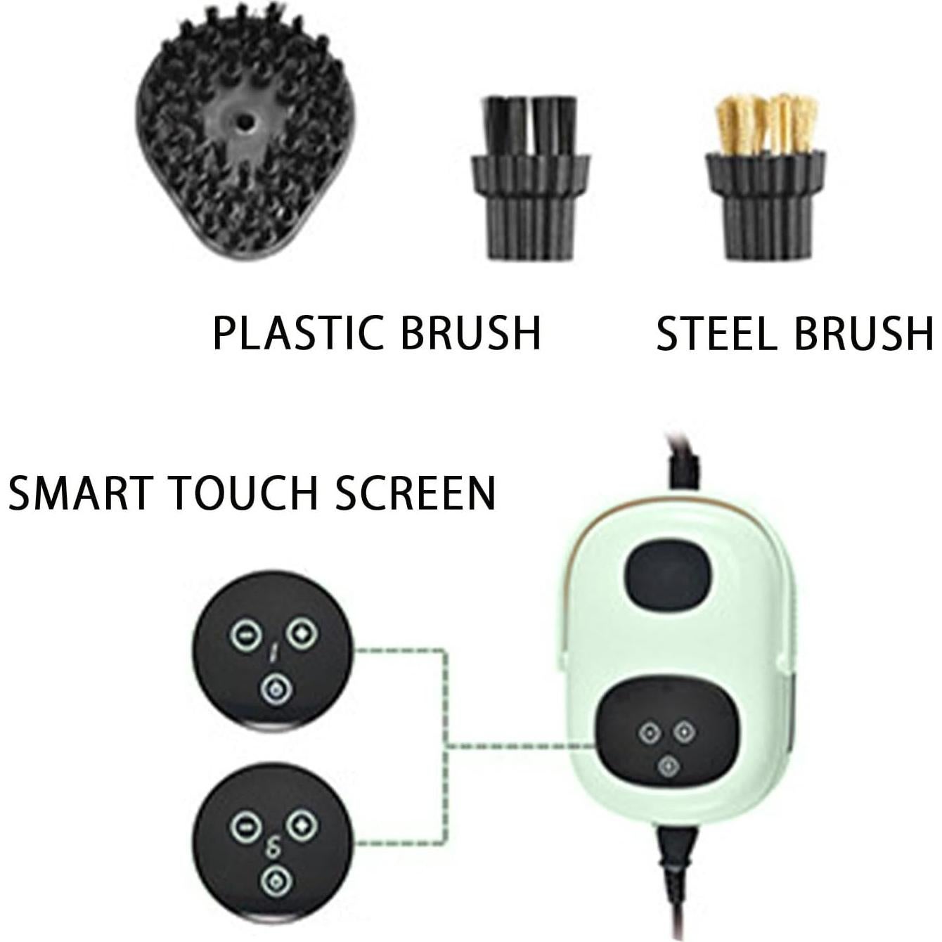 Limpiador a Vapor KZU HUI876 2500W 1100ml Alta Presión