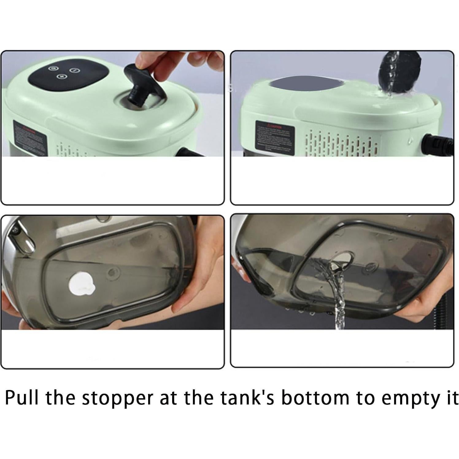 Limpiador a Vapor KZU HUI876 2500W 1100ml Alta Presión