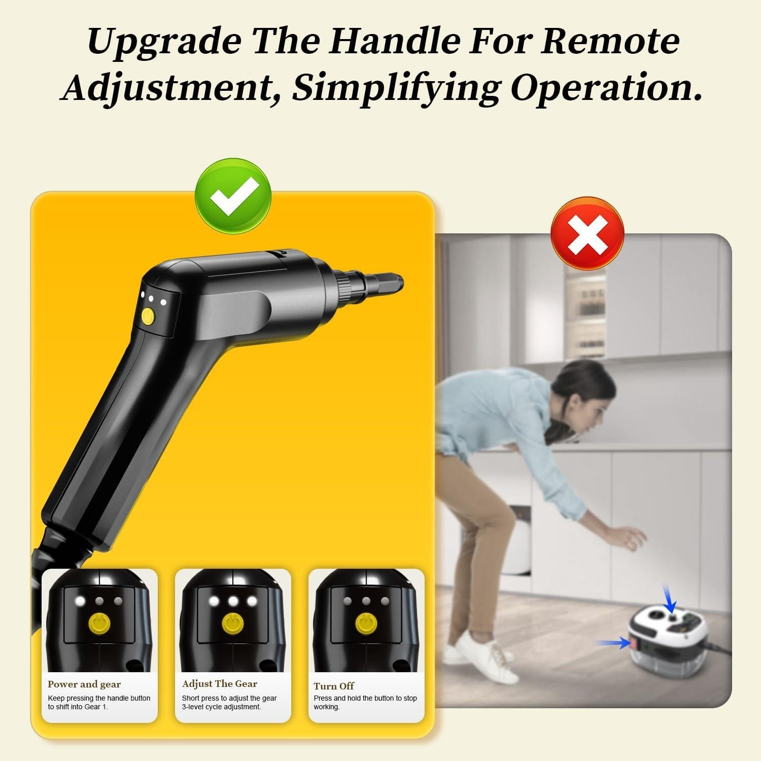 Limpiador a Vapor Flgocexs 2500W 1.6L Calentamiento 15s