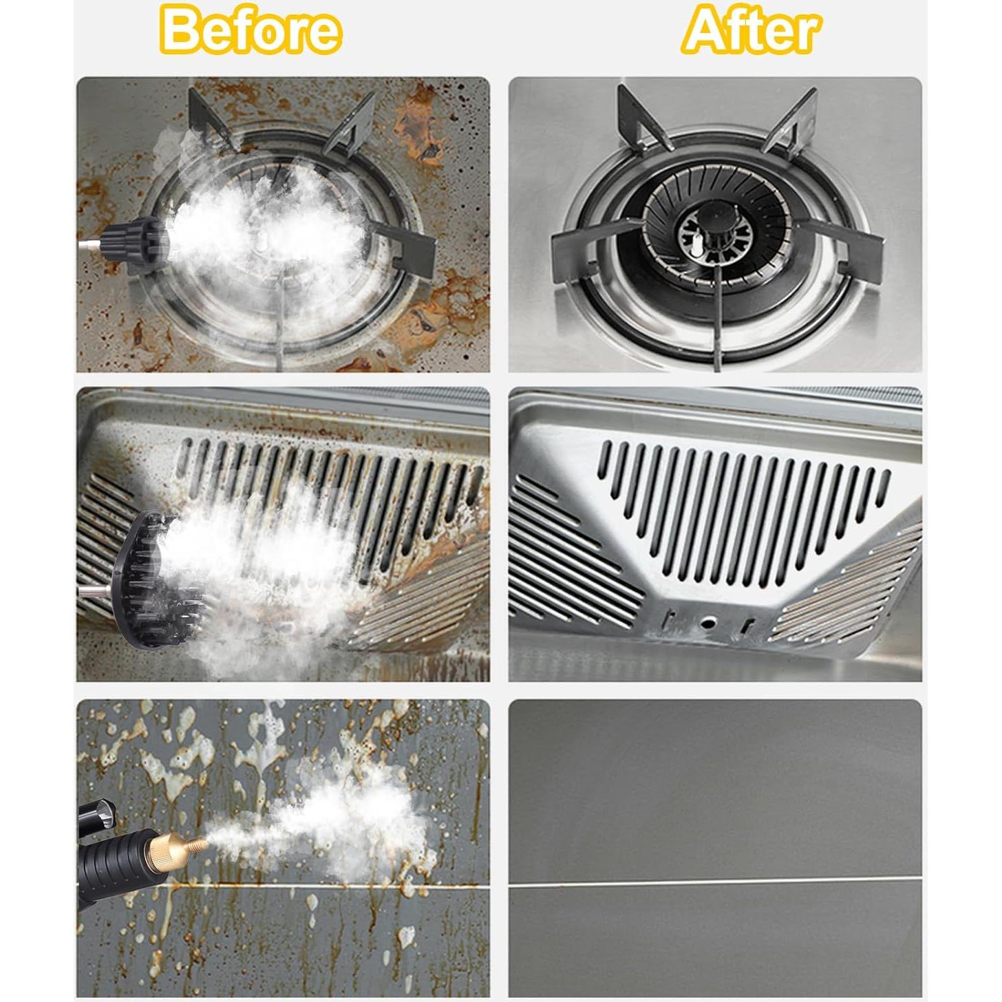 Limpiador de Vapor de Mano Mingzhe 1800W 4L 5 Bar Alta Temperatura