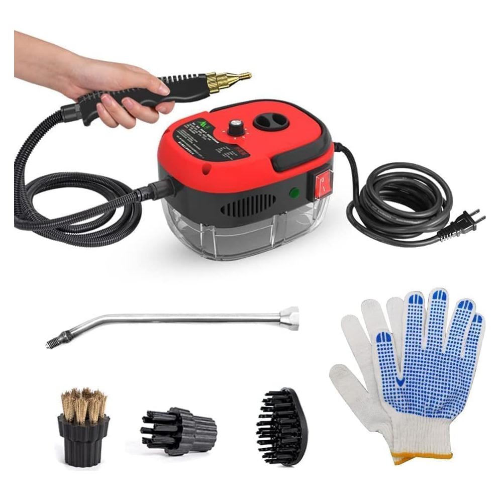 Limpiador a Vapor Decdeal 2500W Portátil 2L para Hogar