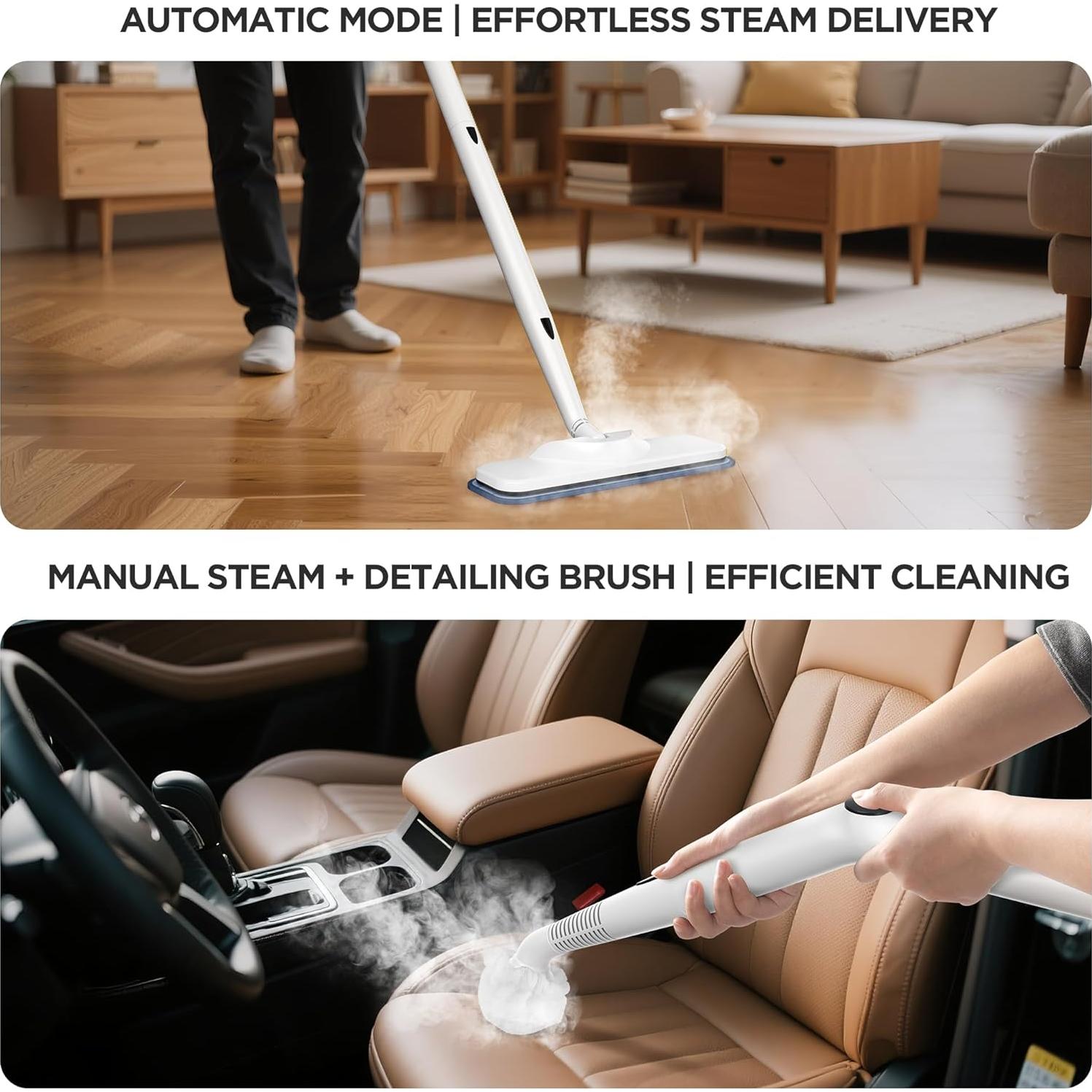 Limpiador a Vapor M Mistsince NV281A 1500W 800ml 21 Piezas