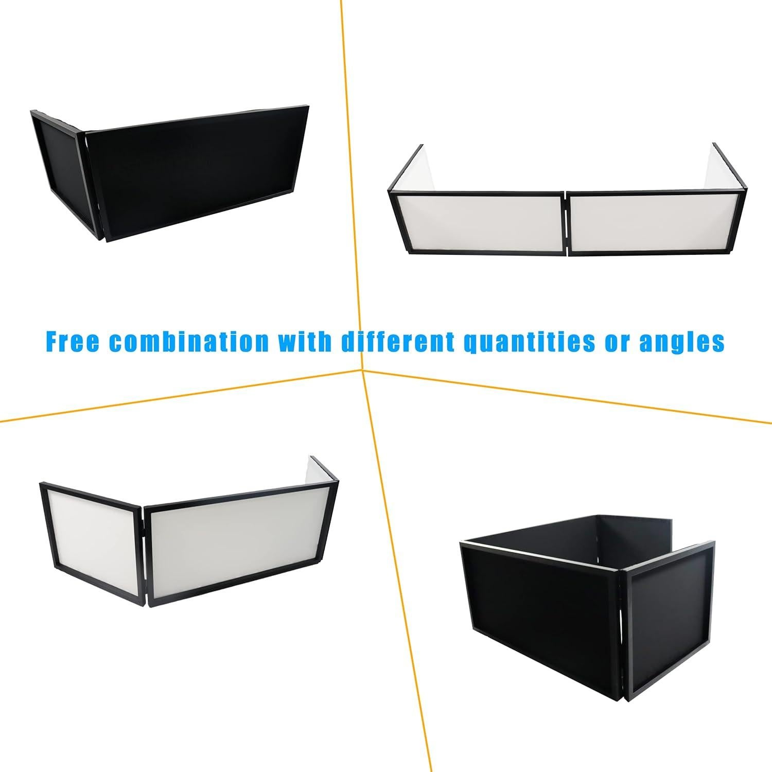 Cabina DJ Portátil Sardoxx SD-002 con Paneles Plegables