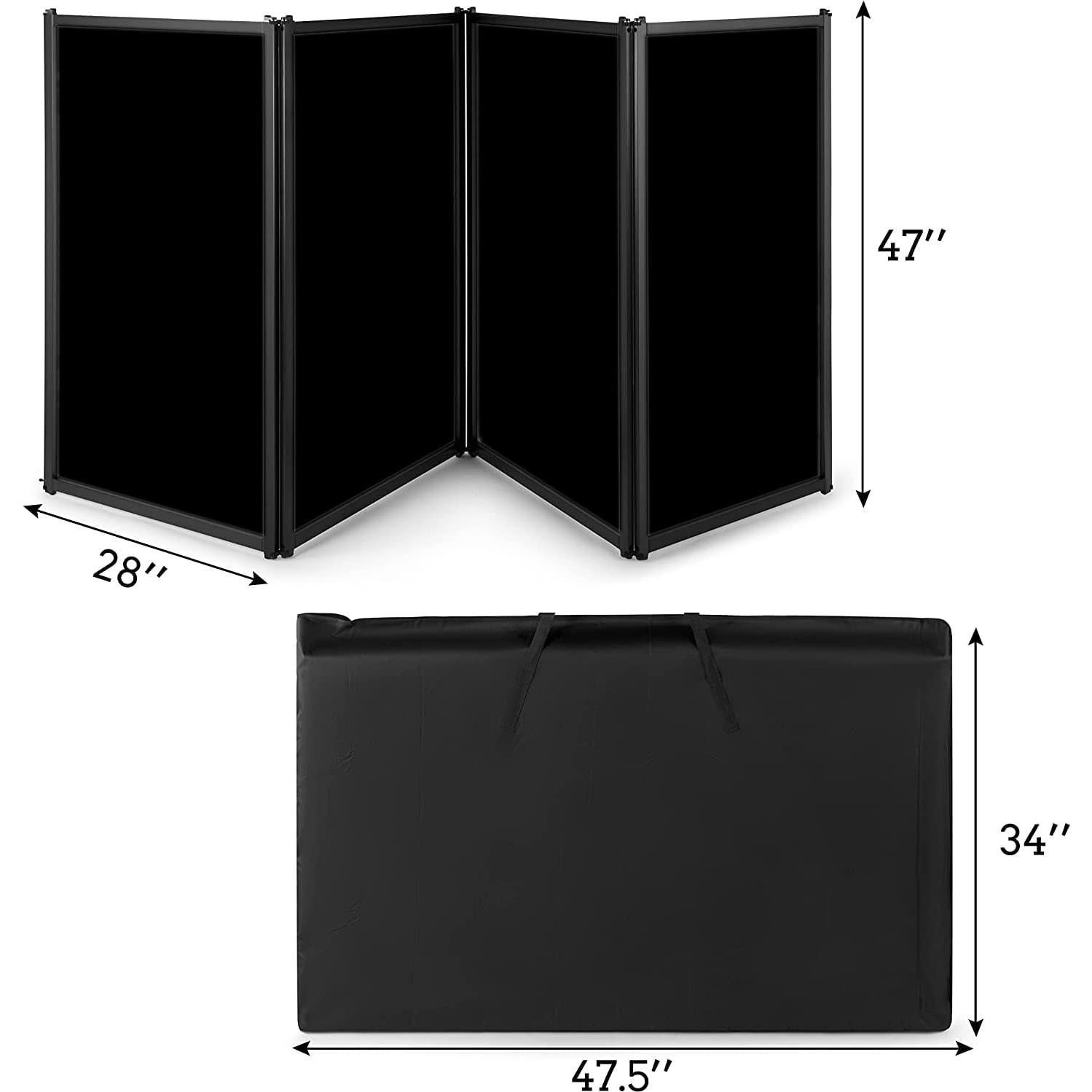 Fachada Cabina de Evento Portátil ACHEE DJ 4 Paneles Plegables