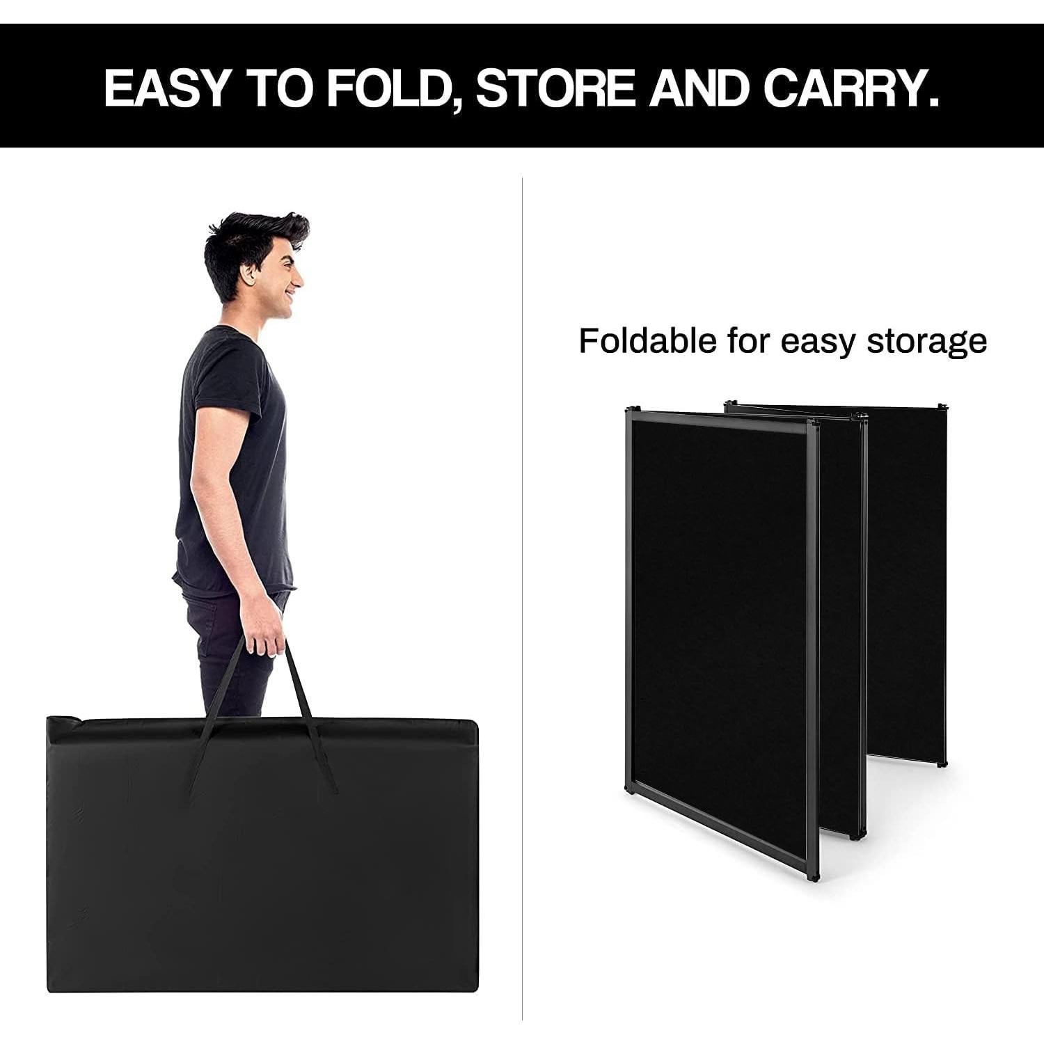 Fachada Cabina de Evento Portátil ACHEE DJ 4 Paneles Plegables