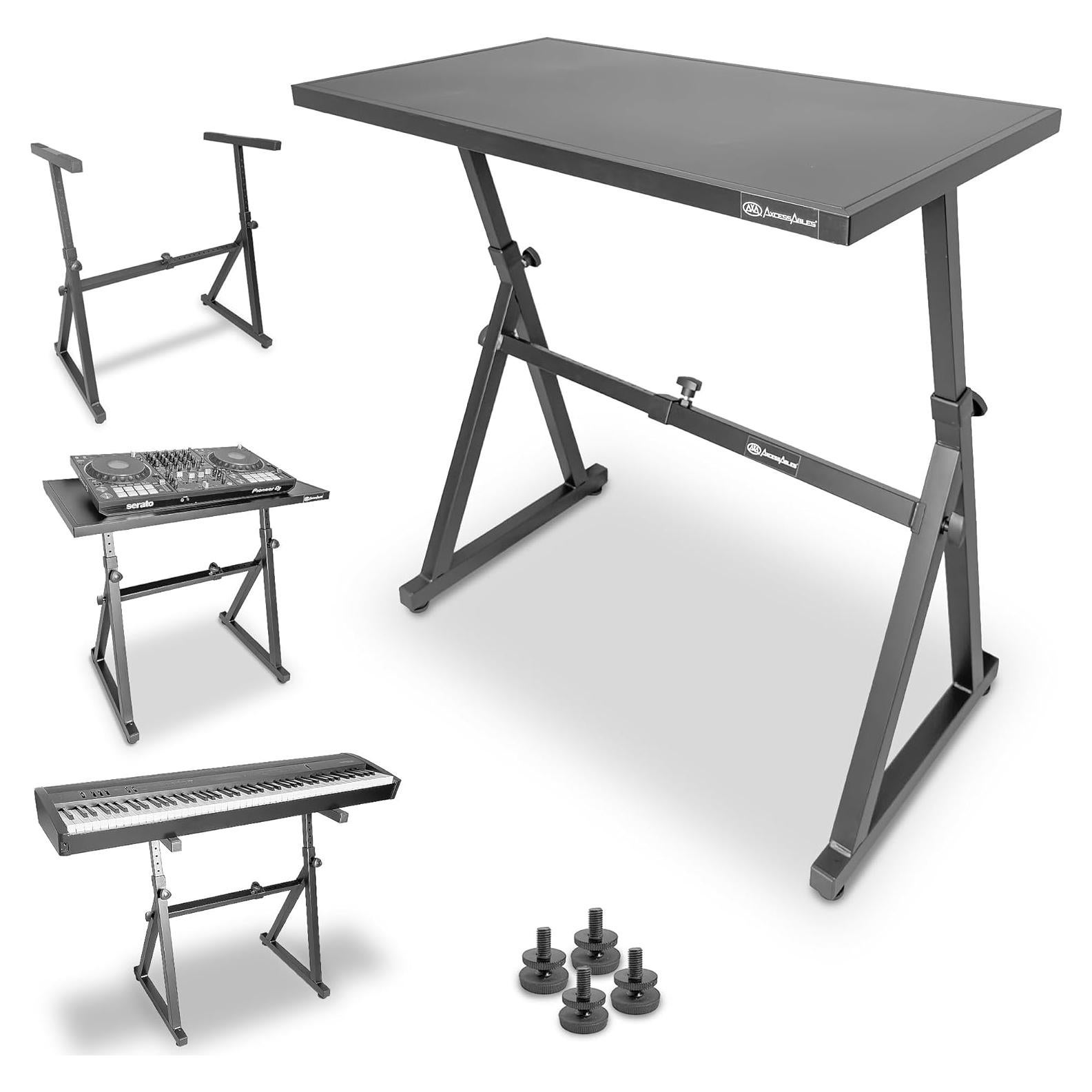 Soporte de Mesa DJ AxcessAbles KBS-FTT - Ajustable 49.3x91.4cm