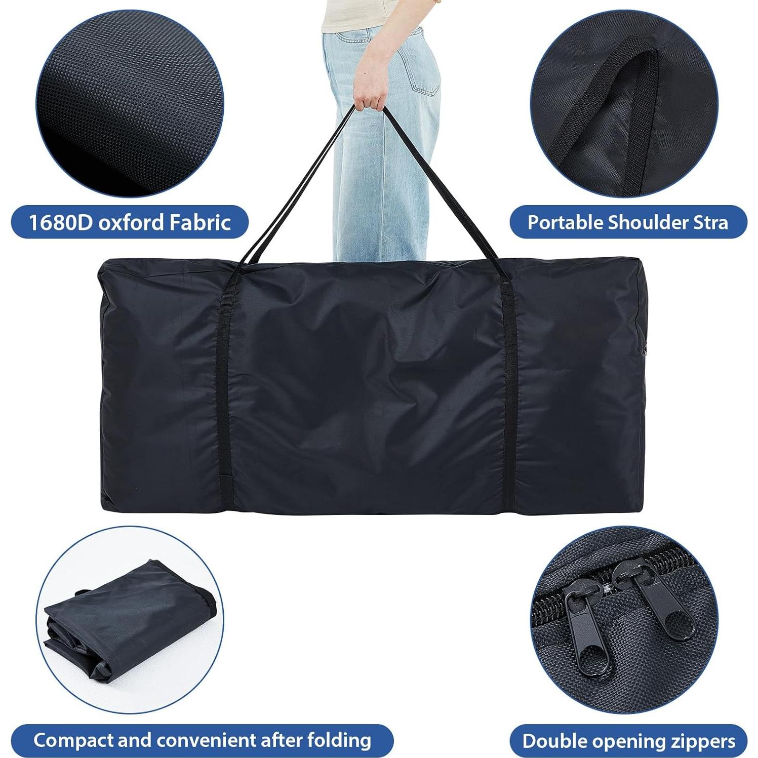 Bolsa de Transporte para Cabina de DJ Huhumy 118x56x12cm Oxford