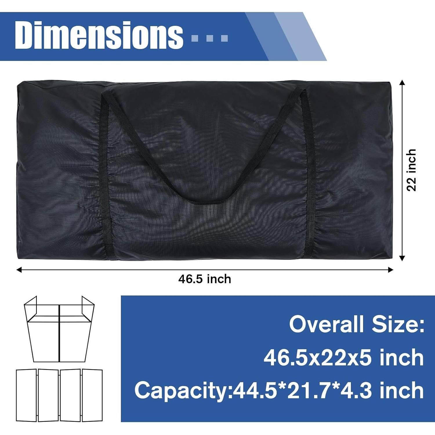 Bolsa de Transporte para Cabina de DJ Huhumy 118x56x12cm Oxford