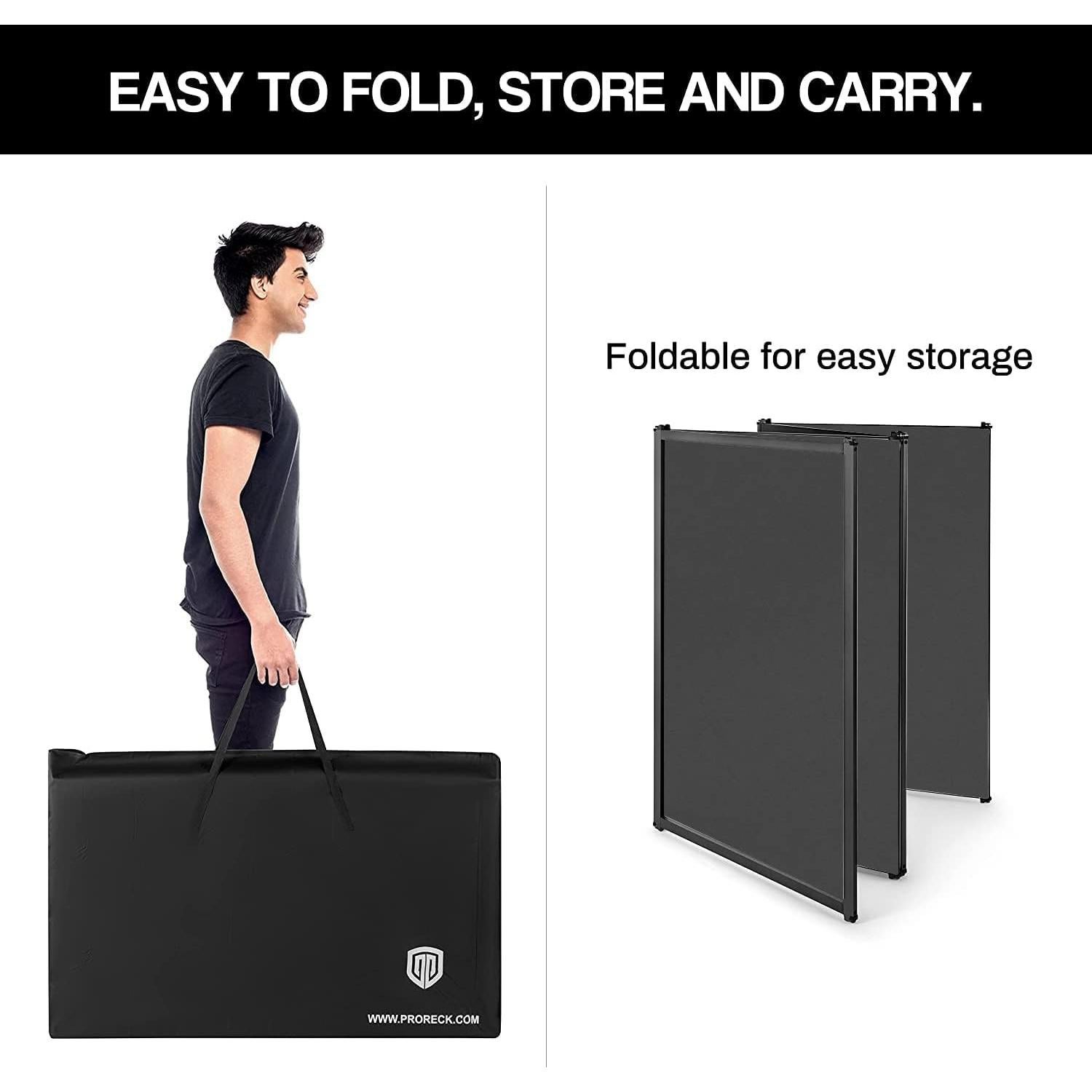 Fachada Plegable PRORECK DJ 4 Paneles con Bolsa de Transporte