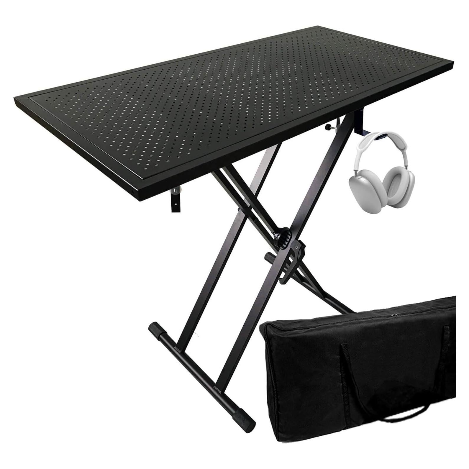 Soporte de Mesa DJ Portátil Doble-X 35" x 17.3" Ajustable