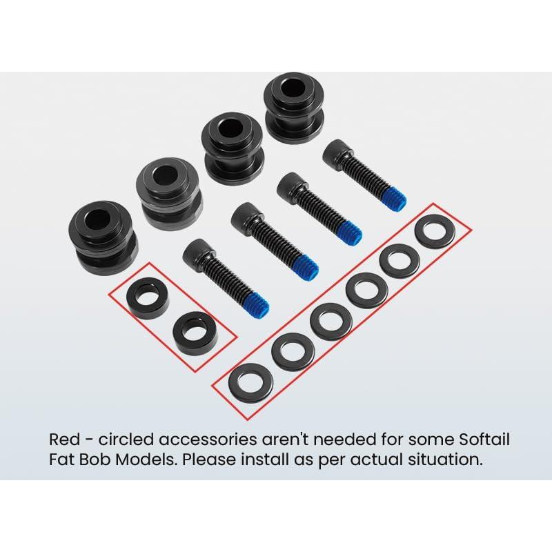 Respaldo Sissy Bar Negro Brillante 66 cm para Harley Fat Bob