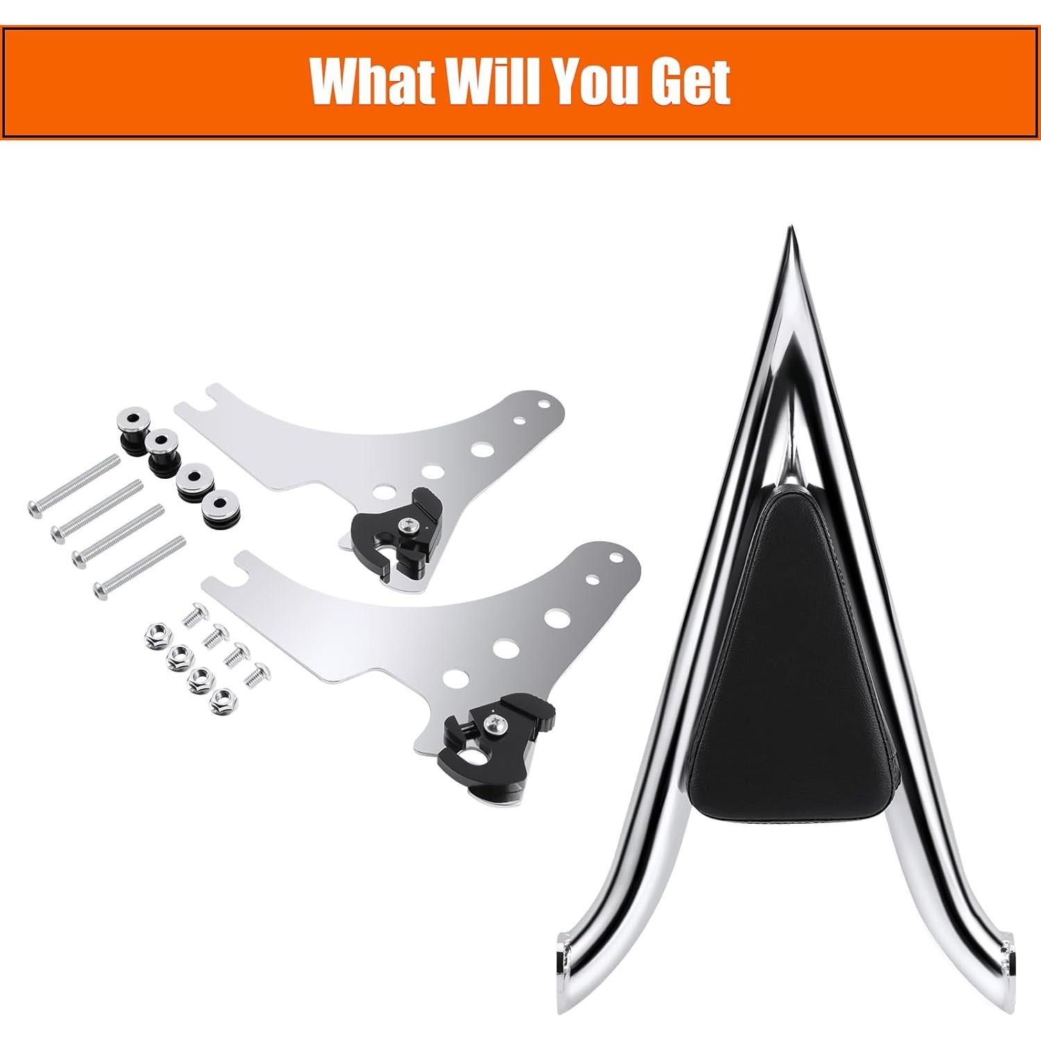 Barra Sissy Desmontable Huabrve para Harley Sportster 2004-2022