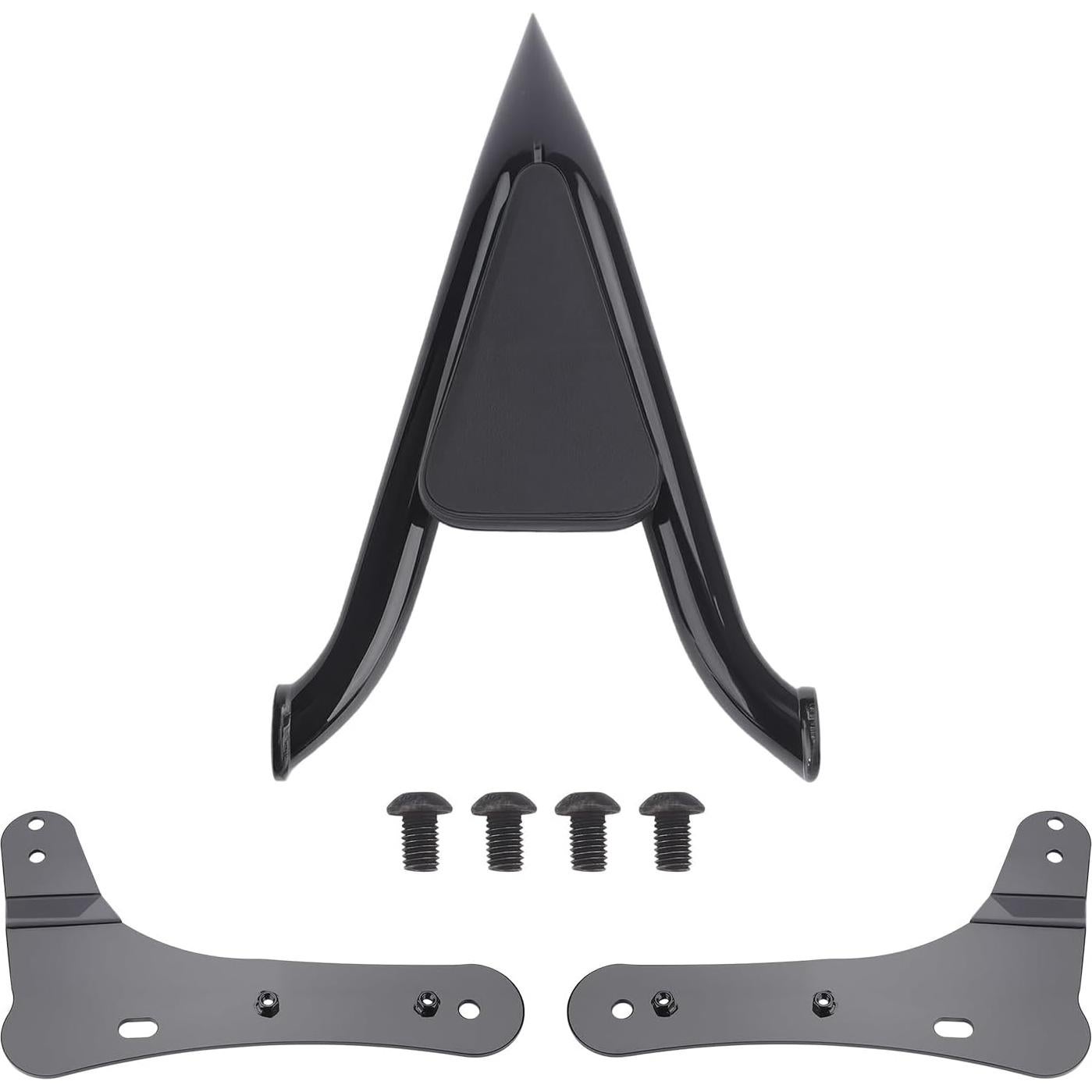 Barra Sissy Negra FIASRAC 60 cm con Respaldo Desmontable para Kawasaki Vulcan 650