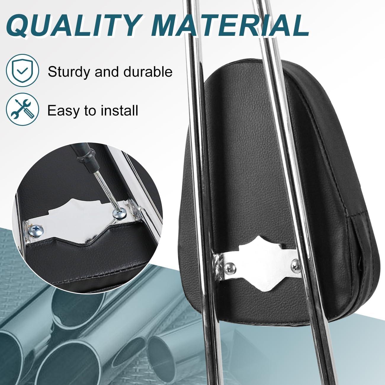 AUFER Barra Sissy de Respaldo Cromo para Dyna 2006-ARRIBA