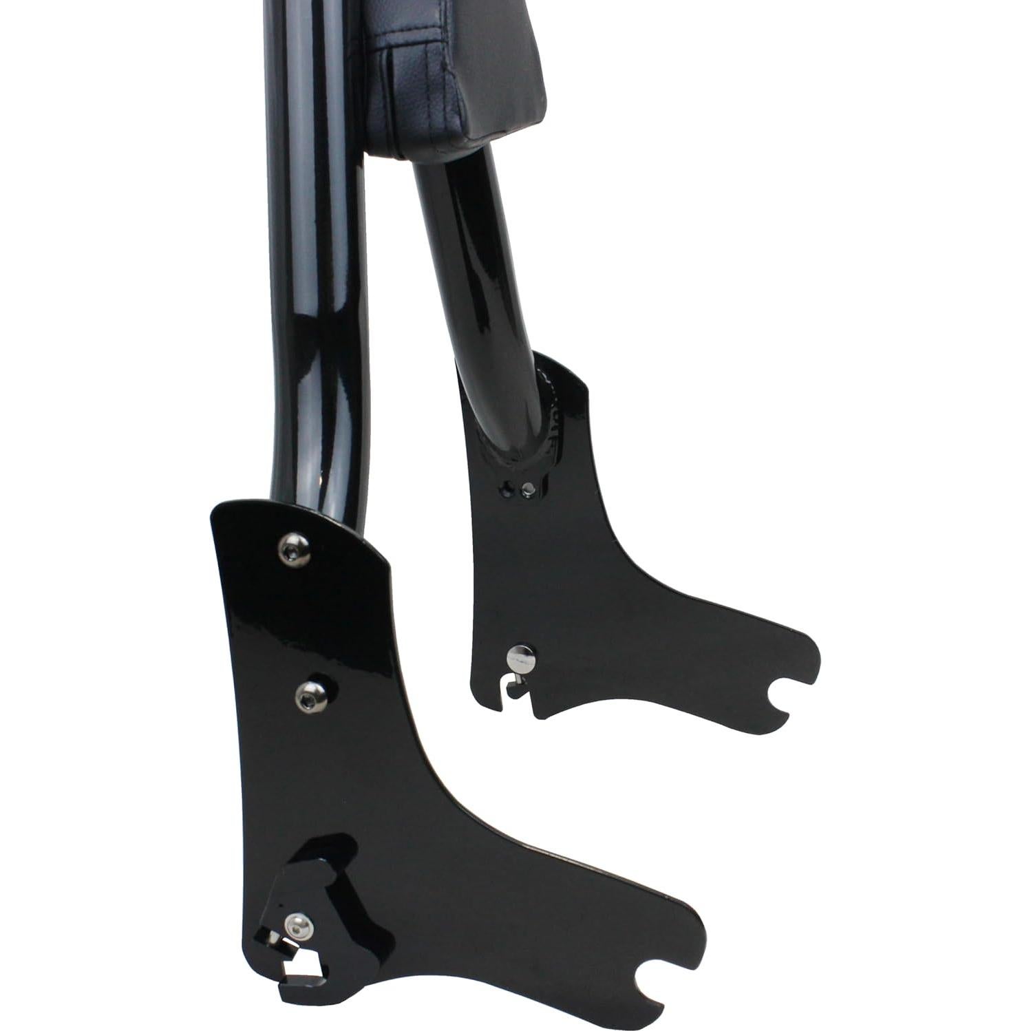 Barra Sissy Alta Desmontable YHMOTO 55.88 cm Negra para Harley