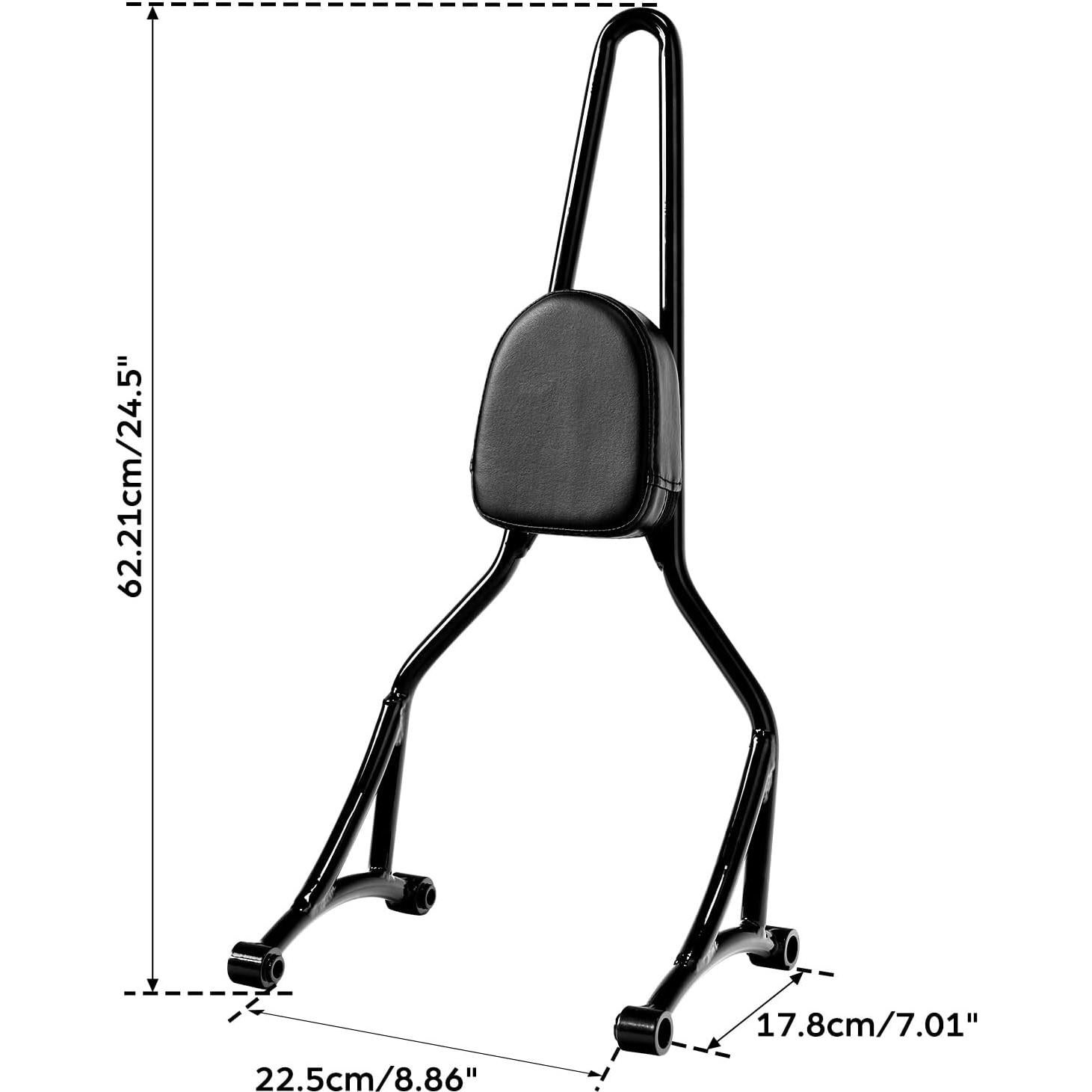 Barra Sissy Alta TCMT para Pasajero Harley Softail 2018-2025