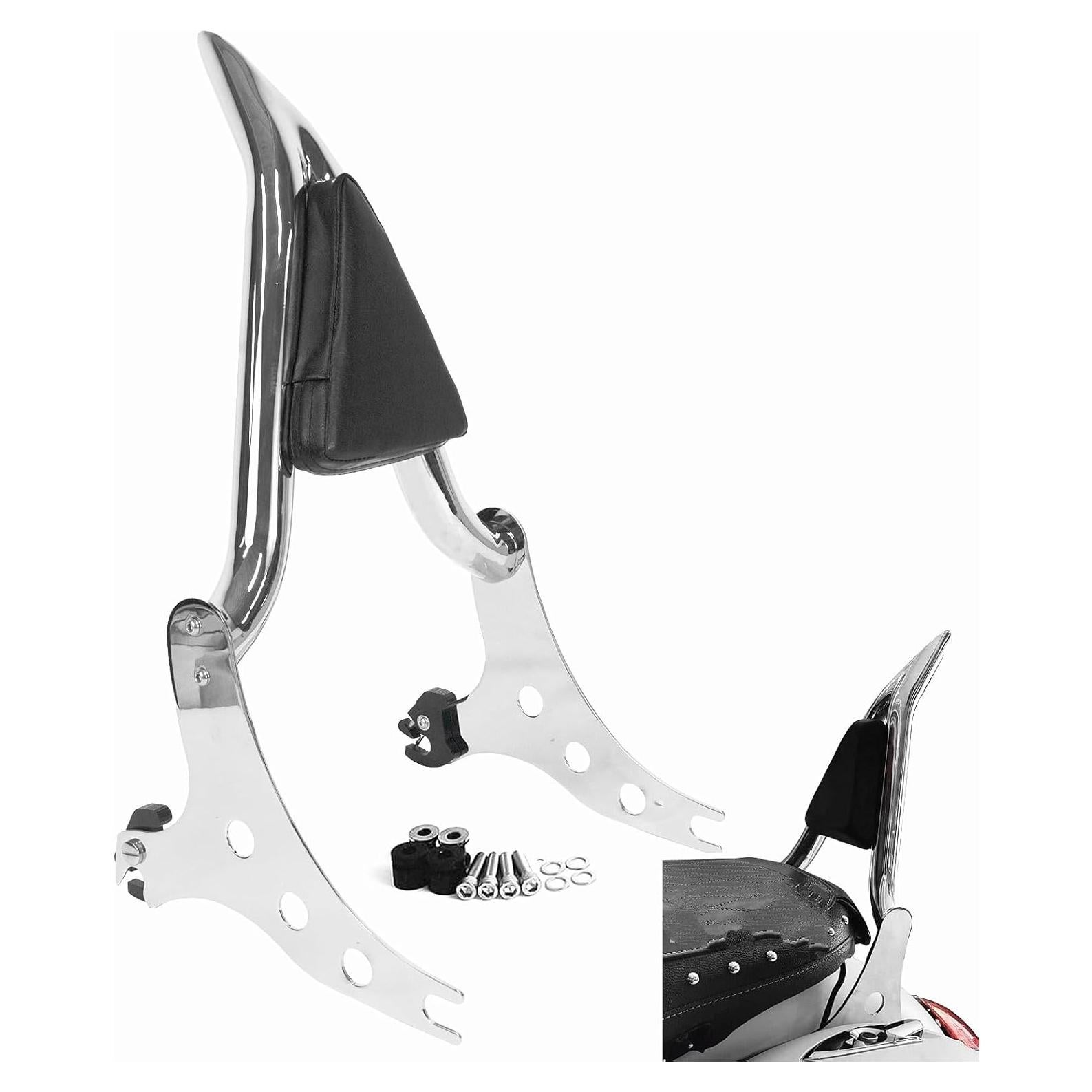 Respaldo Sissy Bar Cromo Fjpacemt para Harley Fat Boy 2007-2017
