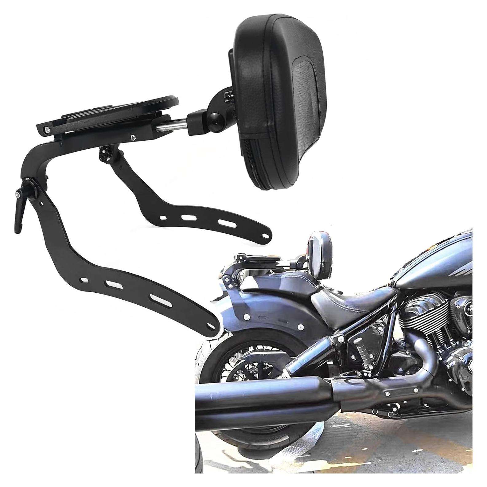 Respaldo Ajustable para Barra Sissy DreDoggMoto Negro