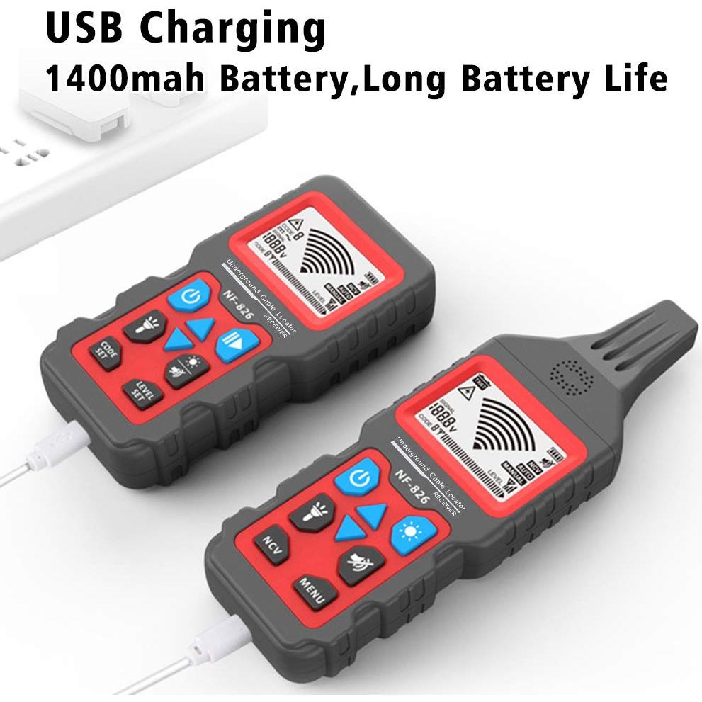 Localizador de Cables Noyafa NF-826 con Sensibilidad Ajustable