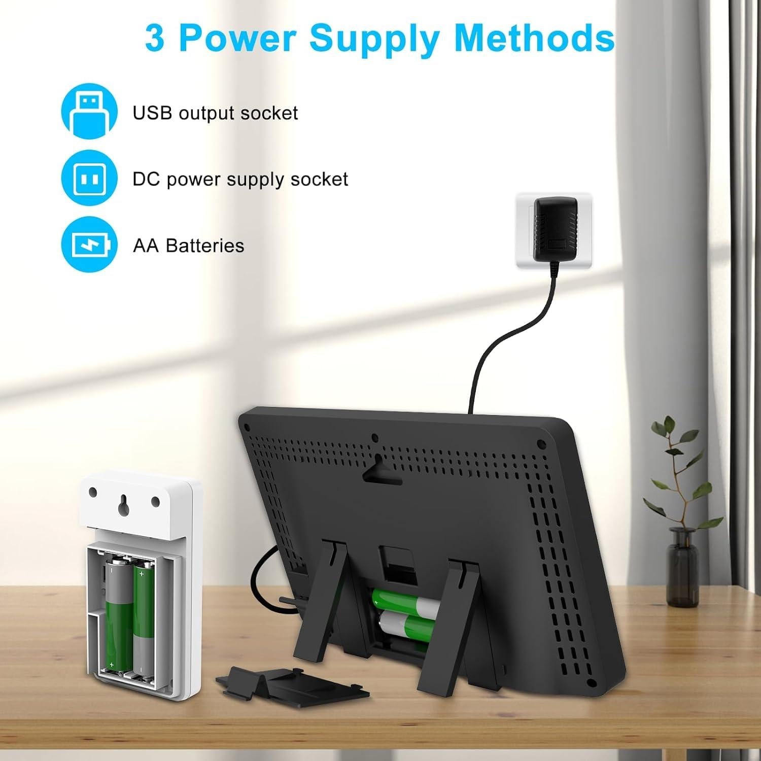 Estación Meteorológica Inalámbrica Brataste 7.5" LCD Color