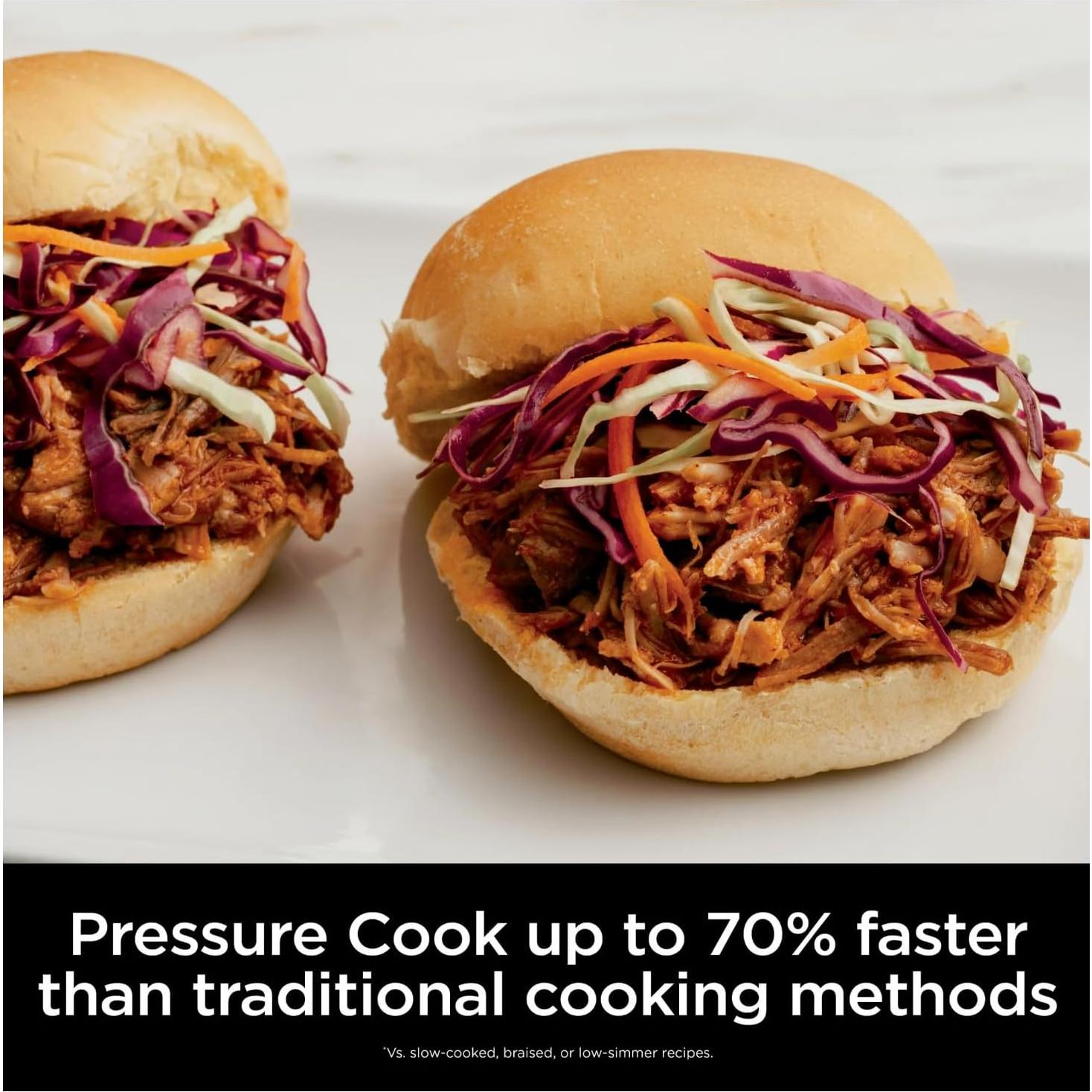 Ninja Foodi Olla de Presión y Freidora de Aire 10-en-1 6.2L