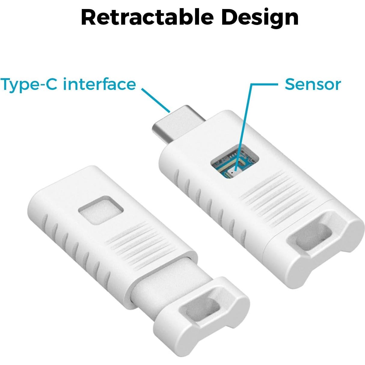 Termómetro Digital Portátil Keylimate Tipo-C para Android