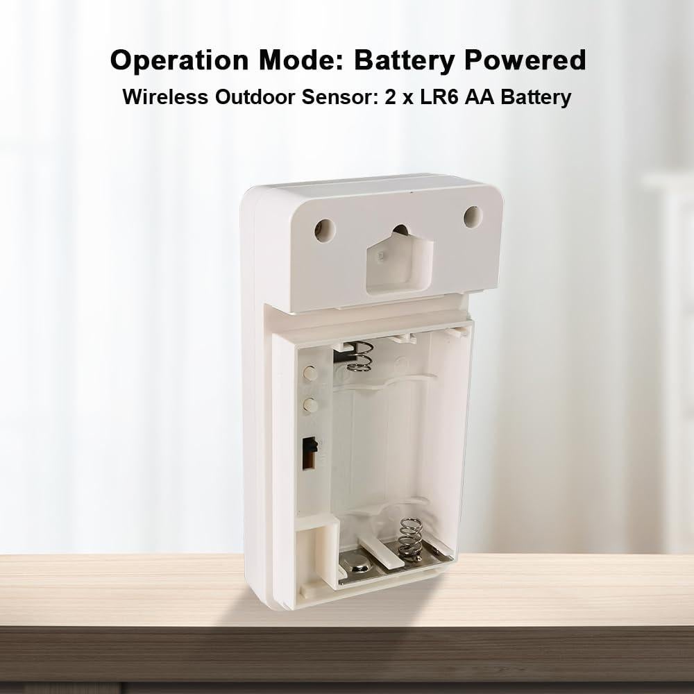 Sensor de Humedad y Temperatura Inalámbrico KETOTEK para Estaciones Meteorológicas