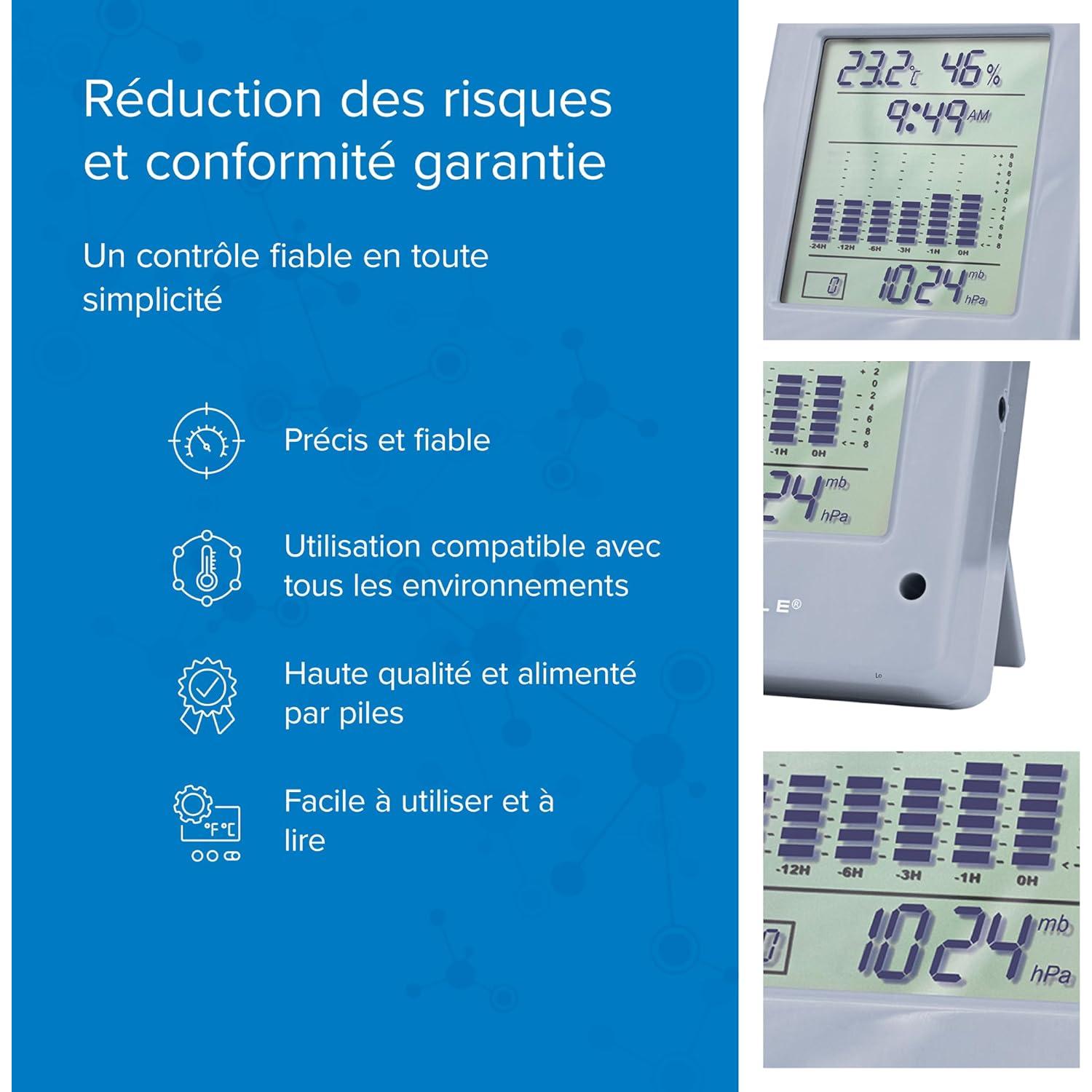 Barómetro Digital Cole-Parmer AO-68000-49 Rastreable NIST