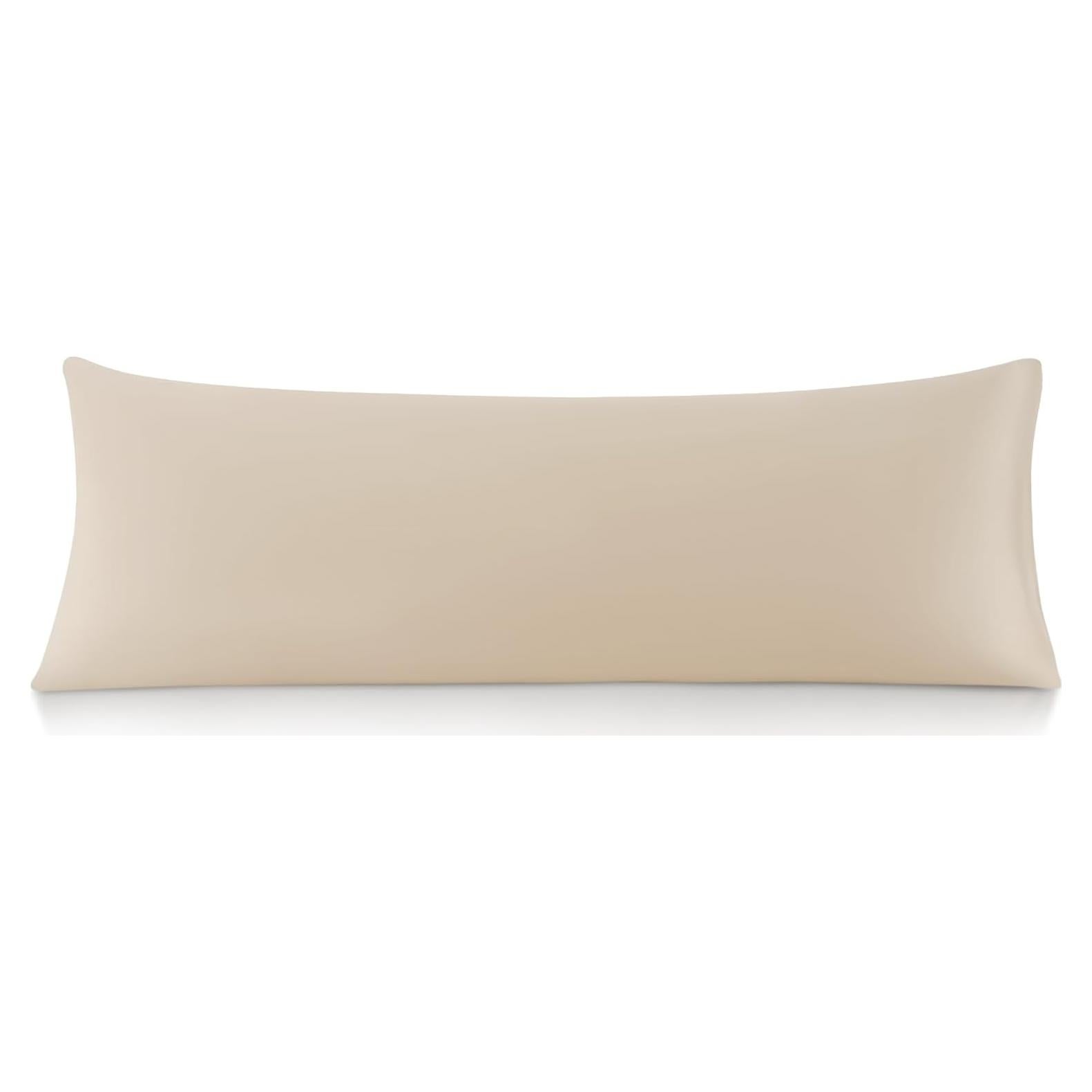 Funda de Almohada Corporal Oubonun 800 Hilos 53x137 cm Beige