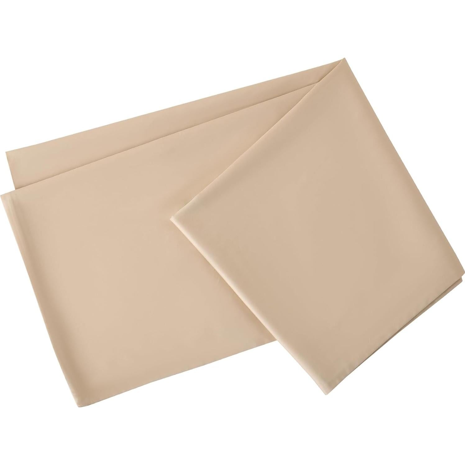 Funda de Almohada Corporal Oubonun 800 Hilos 53x137 cm Beige